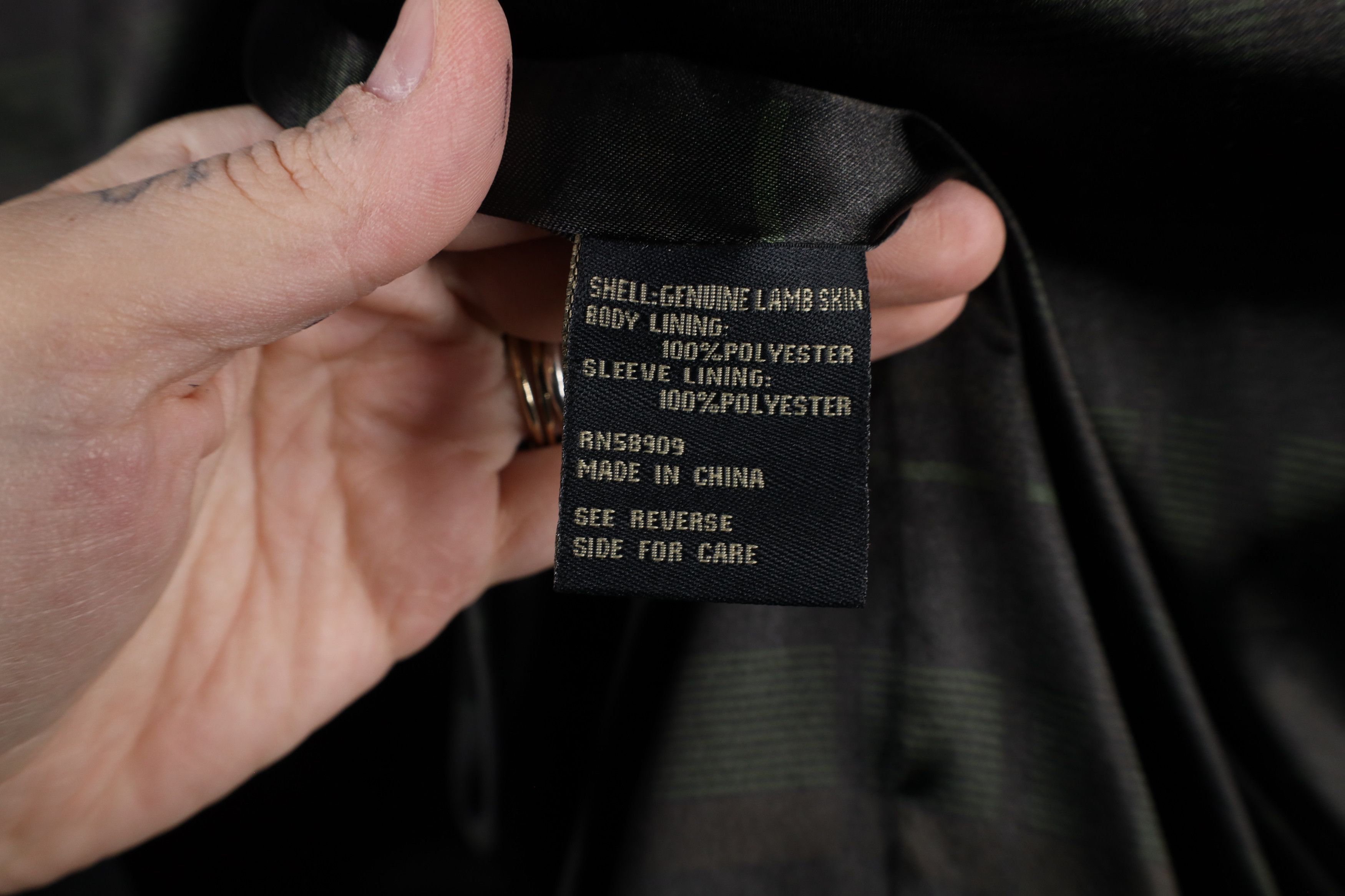 Vintage Vintage 90s Streetwear Soft Lambskin Leather Jacket Black Size US XXL / EU 58 / 5 - 10 Thumbnail