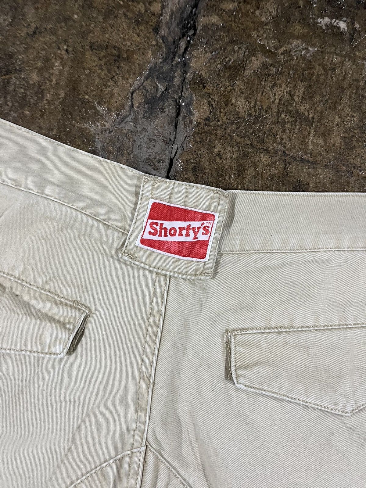 JNCO × Shorty's Skateboards × Vintage Vintage Shorty's Skateboards Baggy Cargo Shorts 90s Y2K Size US 34 / EU 50 - 5 Thumbnail