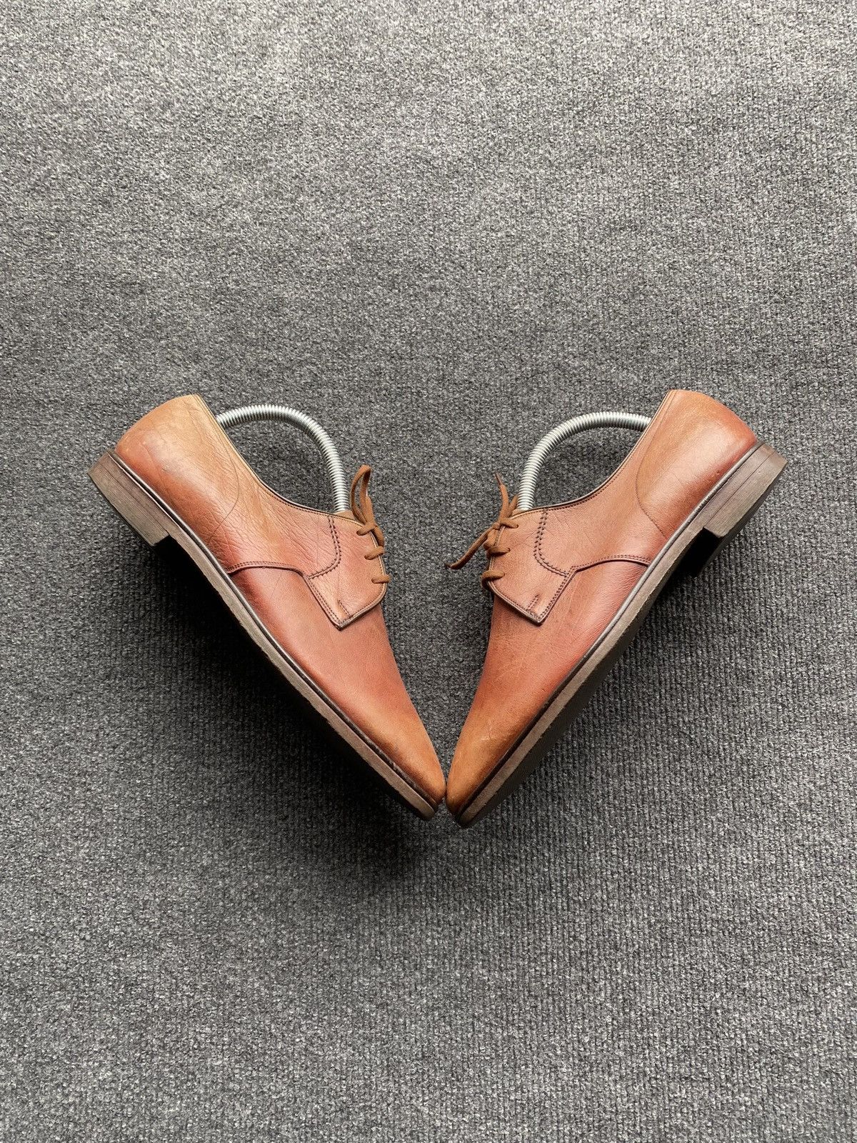 Church's 🔥Church's Vintage Brown Calf Leather Derby Shoes Handcrafted Size US 8 / EU 41 - 1 Thumbnail