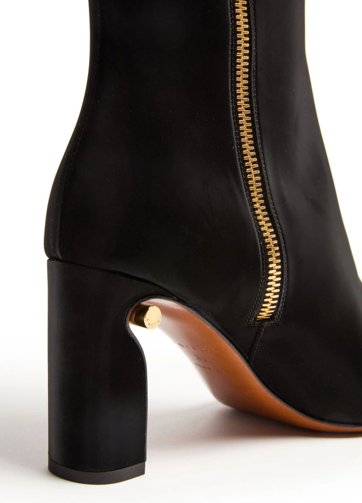 Alexander McQueen ALEXANDER MCQUEEN Black Leather Ankle Boots New Size US 7 / IT 37 - 5 Thumbnail