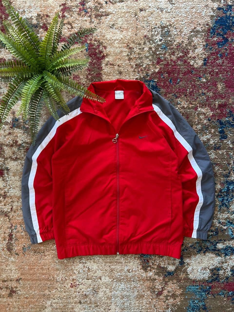 Nike × Vintage 🍎 90’s NIKE RETRO TRACK JACKET Y2K BIG BACK SWOOSH LOGO Size US S / EU 44-46 / 1 - 1 Thumbnail