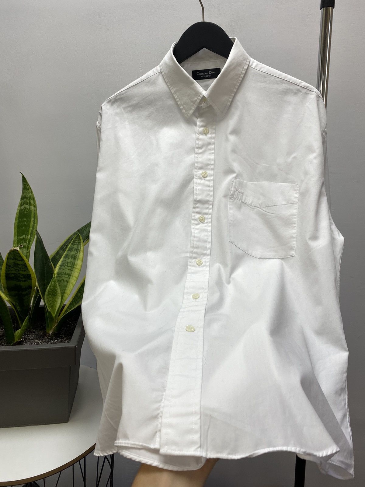 Other Vintage Christian Dior Monsieur Button Up Shirt Size US XL / EU 56 / 4 - 8 Thumbnail