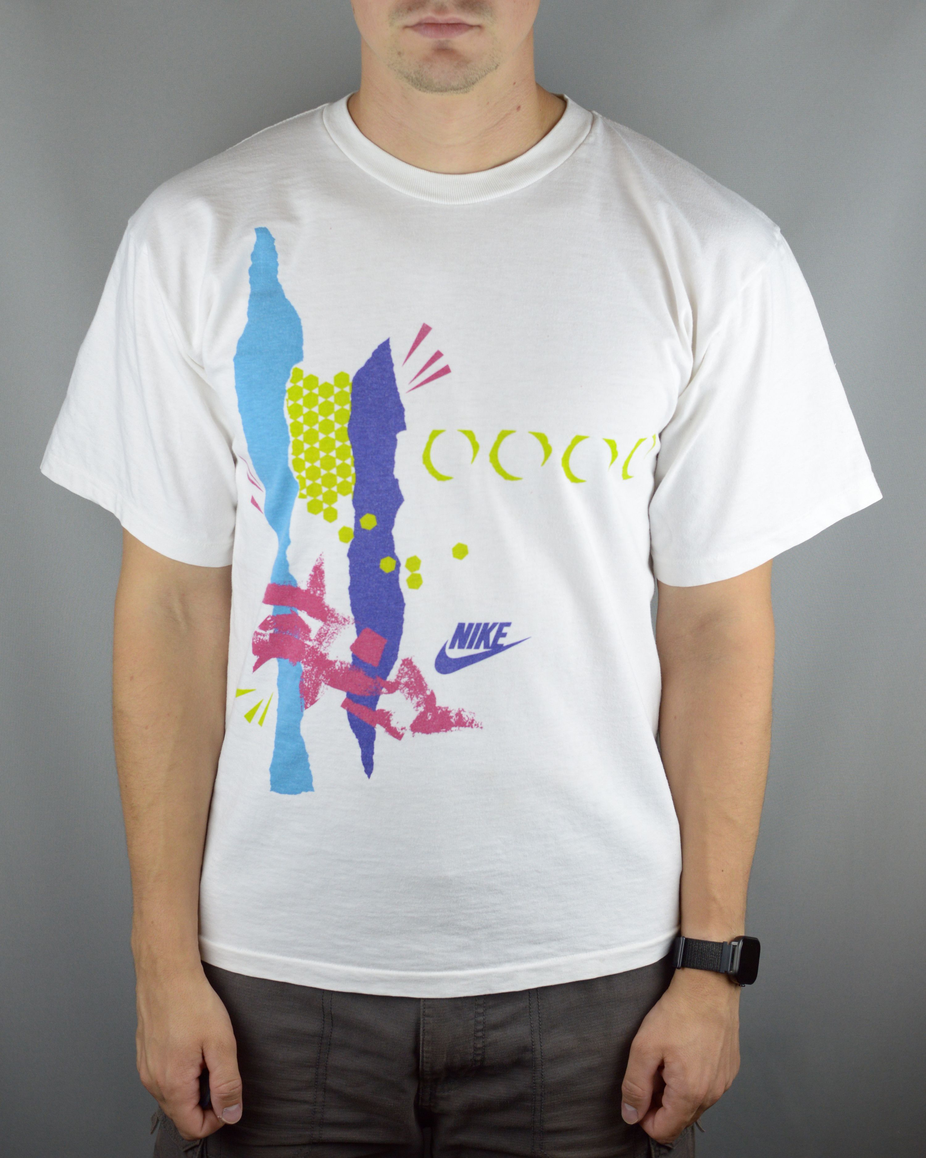 Nike × Vintage Vintage Nike 90s t shirt Size US M / EU 48-50 / 2 - 1 Thumbnail