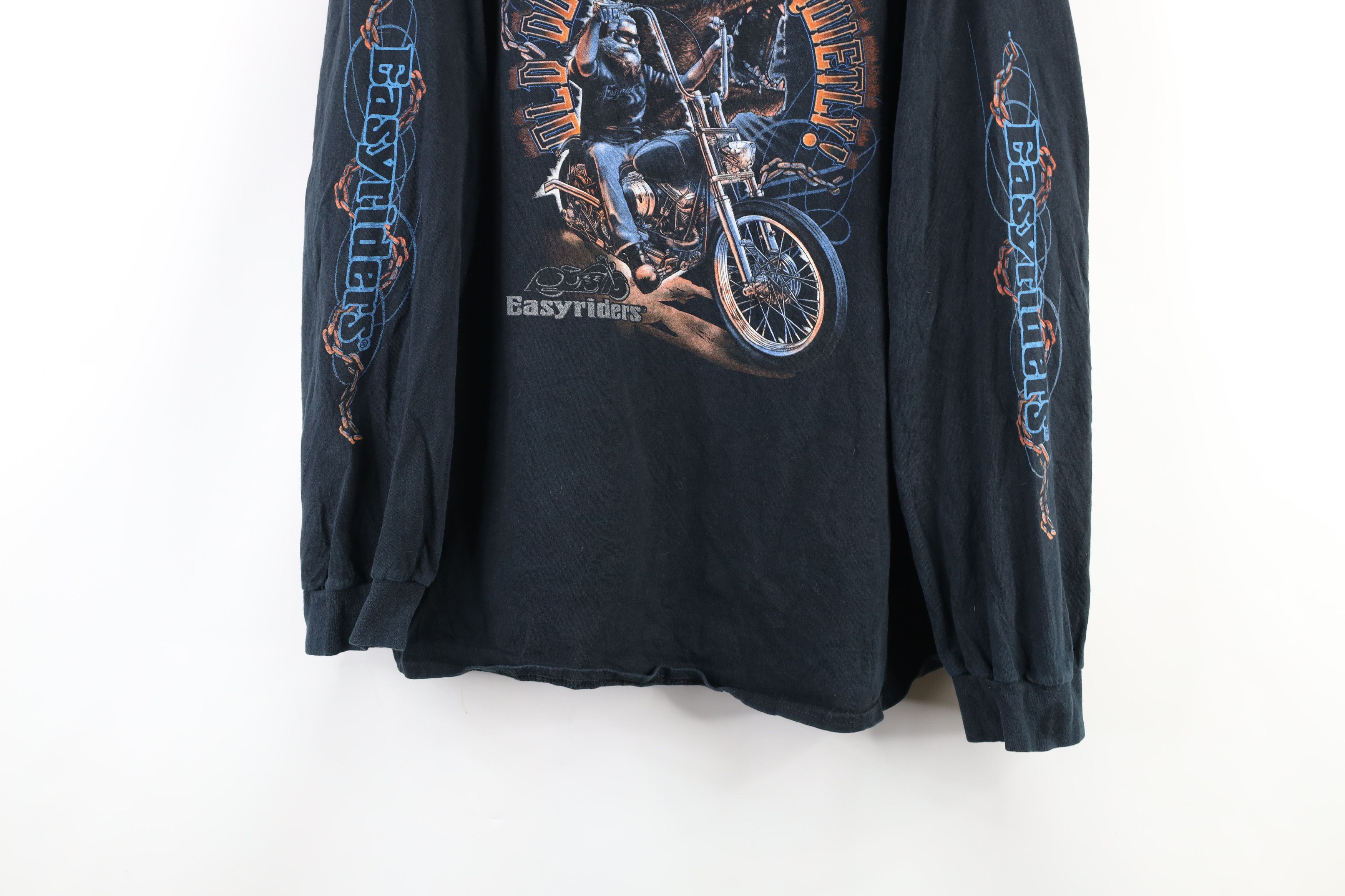Vintage Vintage Easyriders Out Motorcycle Dog Long Sleeve T-Shirt Size US XXL / EU 58 / 5 - 3 Thumbnail