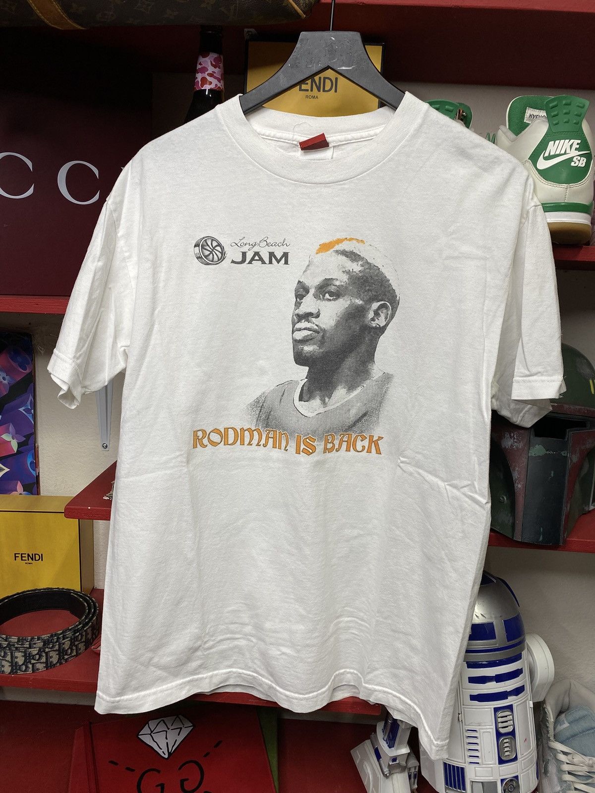 Vintage 00’ Dennis Rodman Rare T-Shirt Size Large