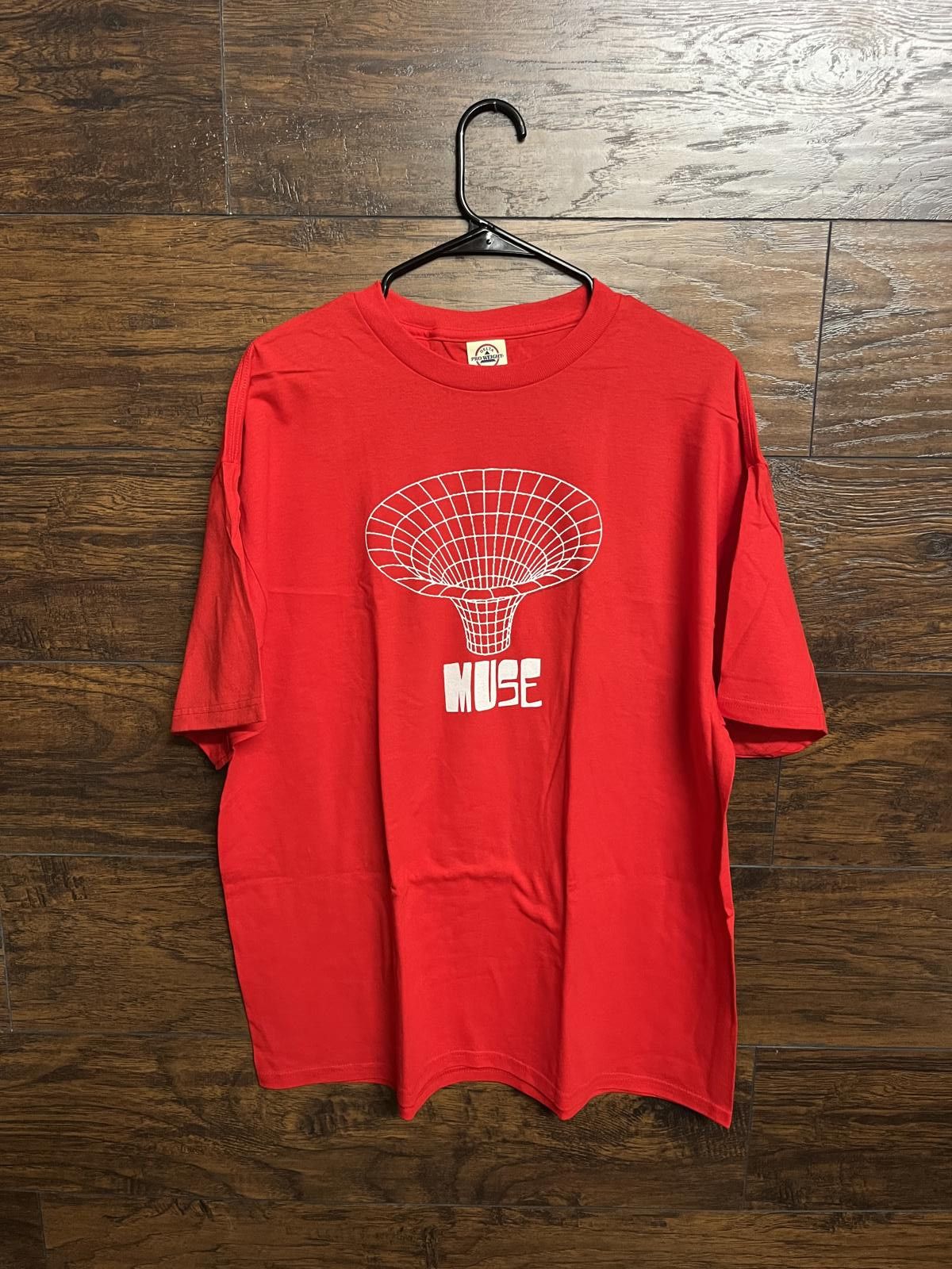 Designer y2k Muse T-shirt Muse Drawn In Red Band Shirt - XL Size US XL / EU 56 / 4 - 1 Thumbnail
