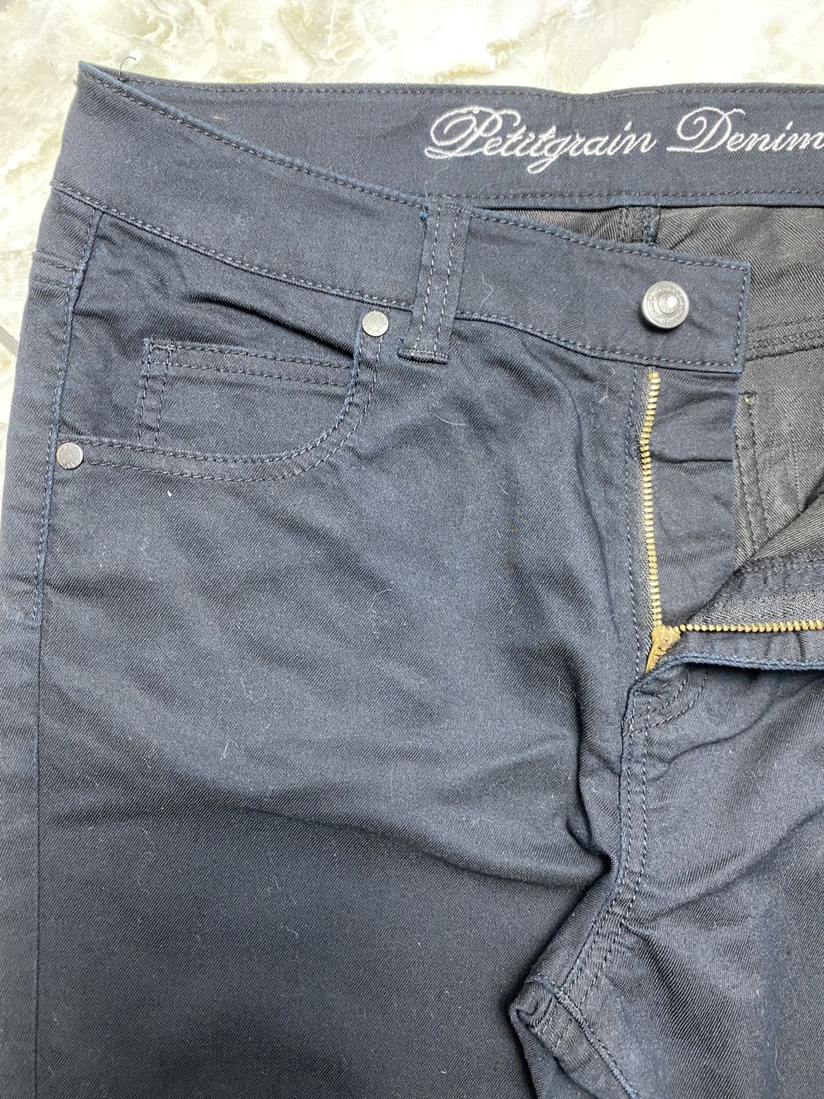 Japanese Brand Petitgrain Denim Jean Size 31" - 11 Thumbnail