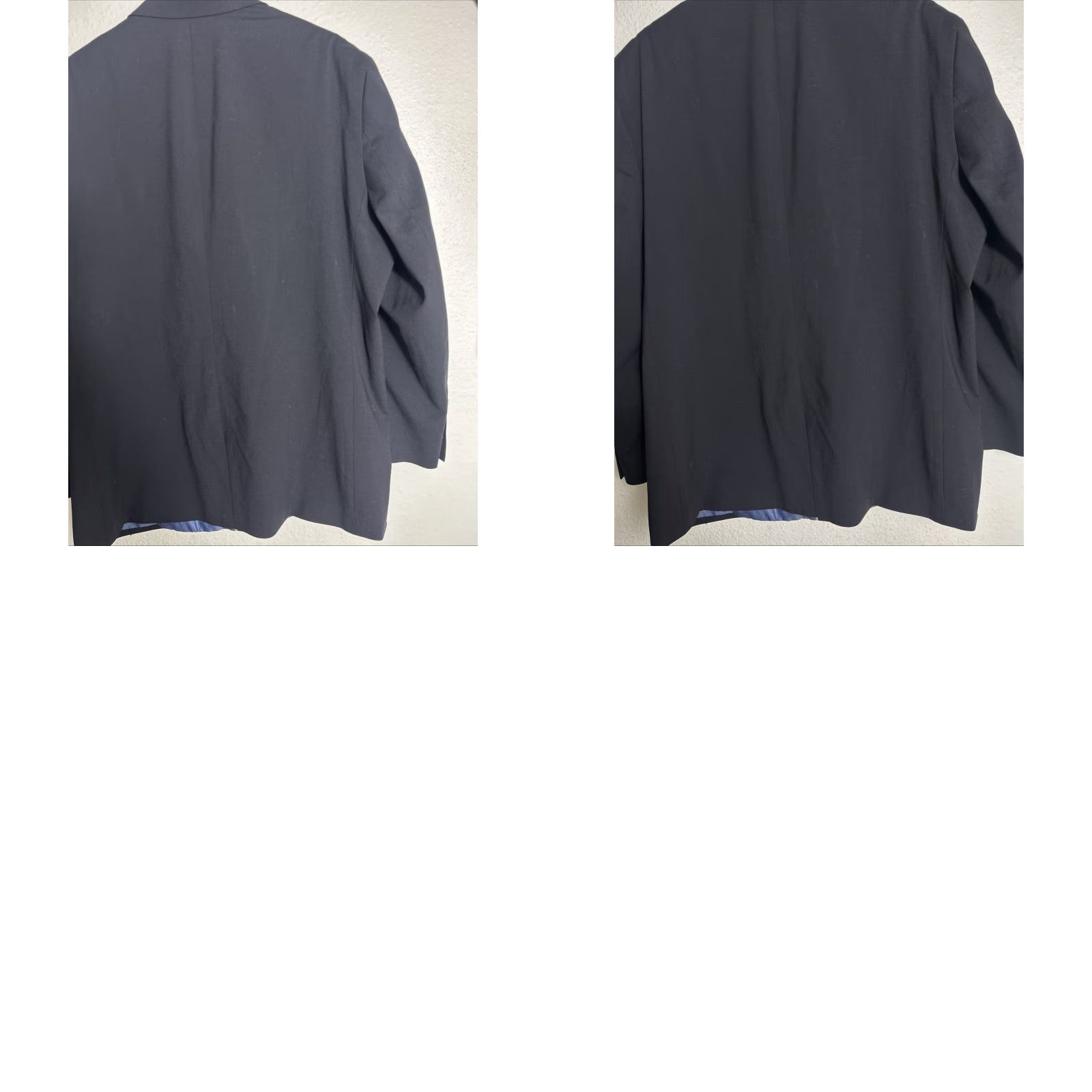 Vintage VINTAGE Oak Hill Blazer Men Blazer Navy Blue Wool Blend Long 48 Big & Tall Jacket Coat Size 48 Long Mens Navy Blue Wool Blend Blazer Size 48R - 11 Thumbnail