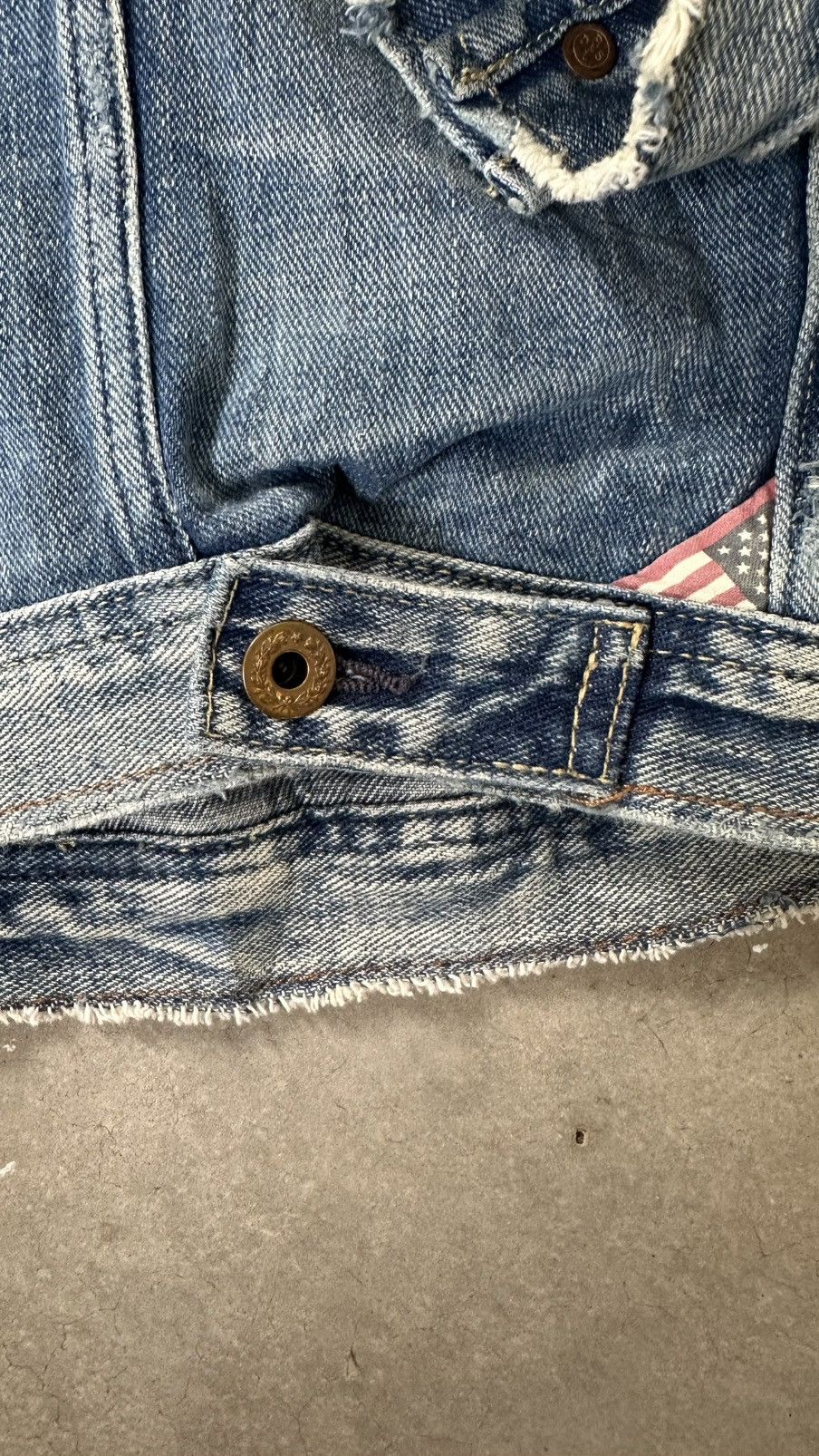 Denim & Supply Ralph Lauren VINTAGE DENIM & SUPPLY RL DISTRESSES JEANS JACKET Size US M / EU 48-50 / 2 - 19 Thumbnail