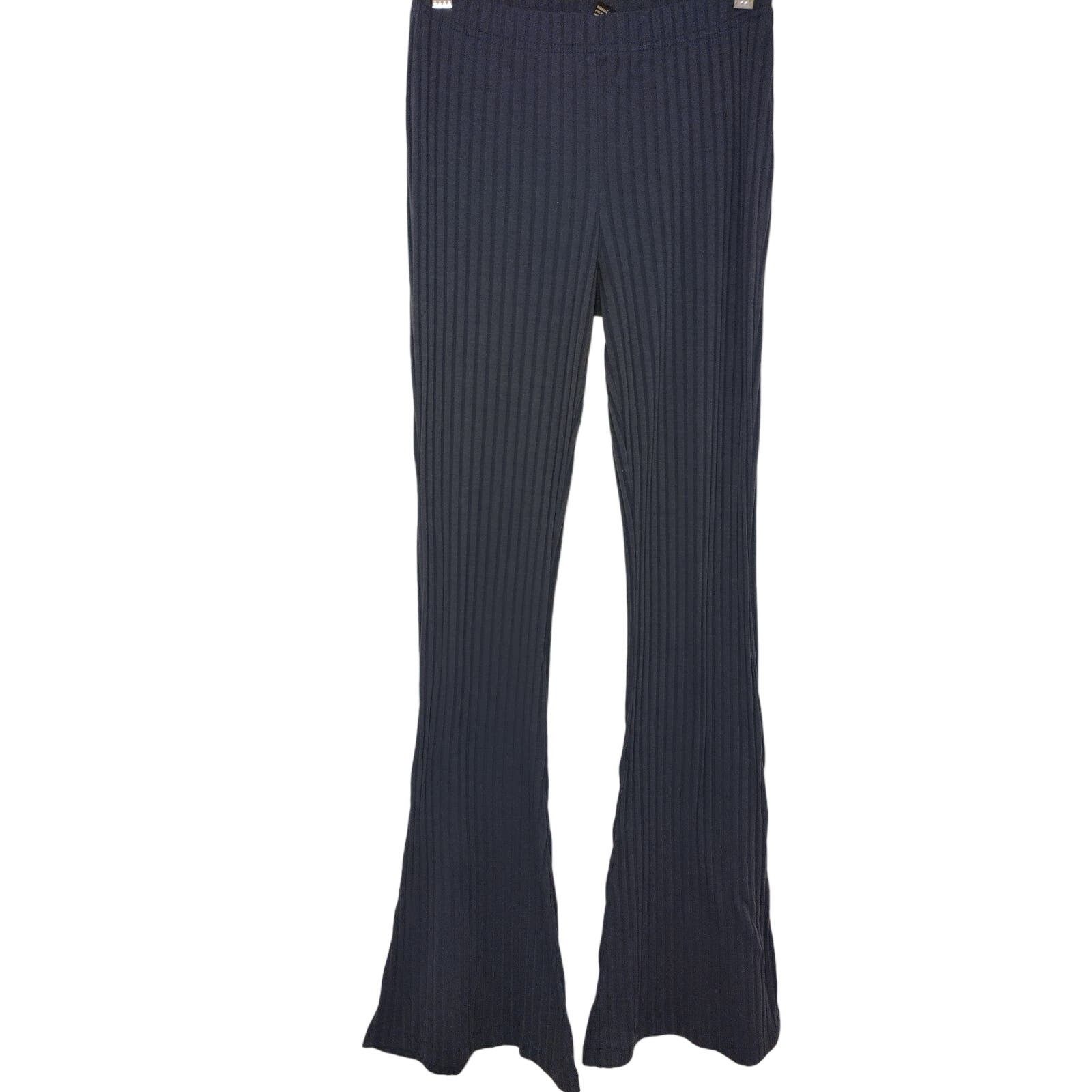Forever 21 Forever 21 Women Flared Pants High Rise Waist Pinstripe Size 22" - 1 Thumbnail