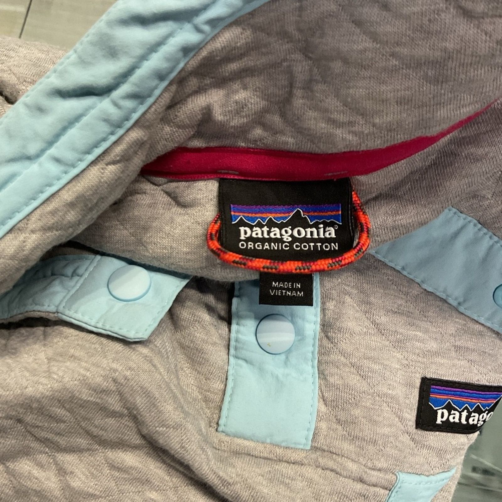 Patagonia Patagonia Organic Cotton Quilt Snap Pullover Jacket Size L / US 10 / IT 46 - 4 Thumbnail