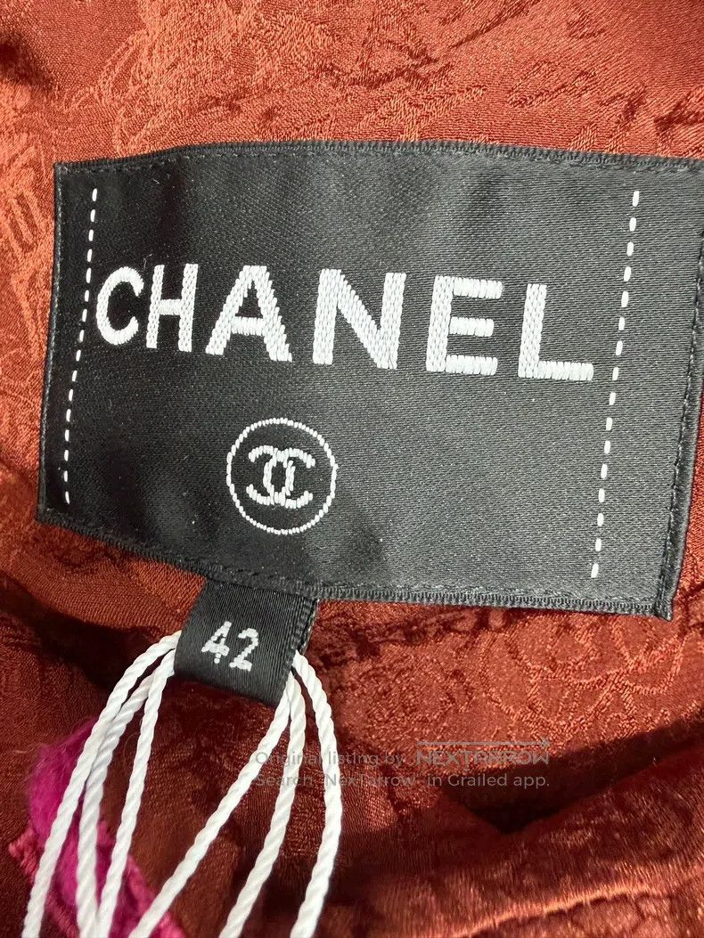 Chanel Chanel High-end handicraft workshop rose red short stand-u Size M / US 6-8 / IT 42-44 - 5 Thumbnail