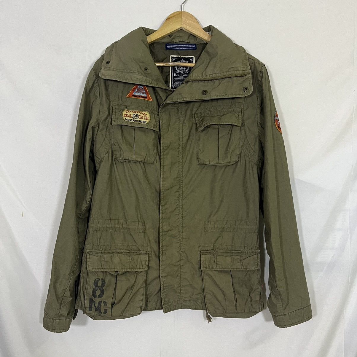 14th Addiction 2000s REAL CRUSH MILITARY ARMY JACKET PATCHES Size US M / EU 48-50 / 2 - 3 Thumbnail