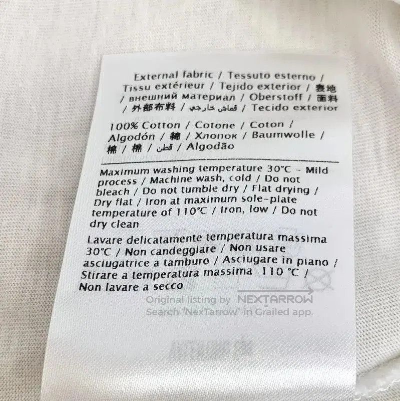 Valentino Valentino Men's White Cotton T-Shirt with Logo . Size US XS / EU 42 / 0 - 8 Thumbnail