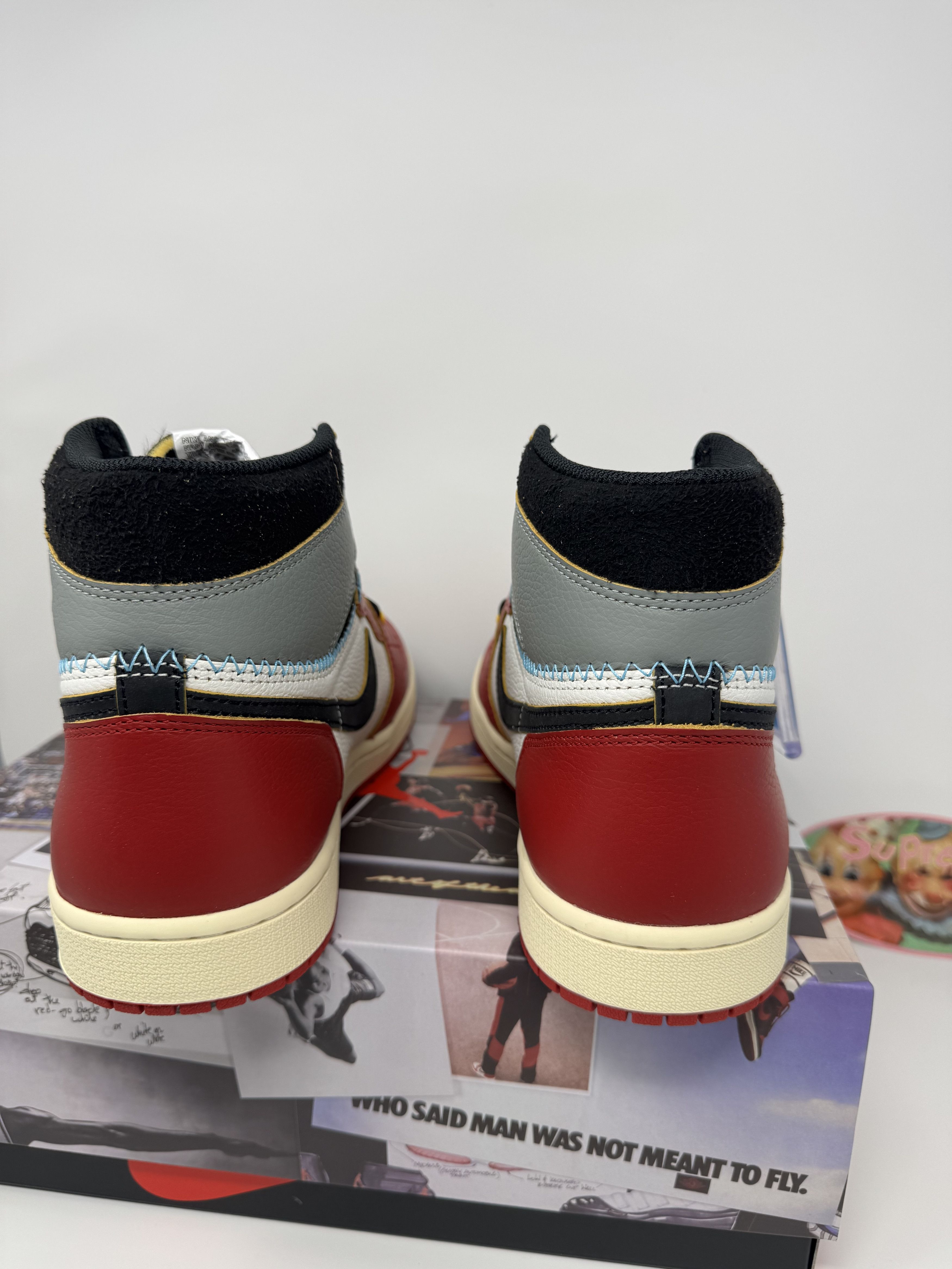 Jordan Brand × Nike × Union LA Union LA Chicago Shadow Jordan 1 Retro High OG Size US 9.5 / EU 42-43 - 14 Thumbnail