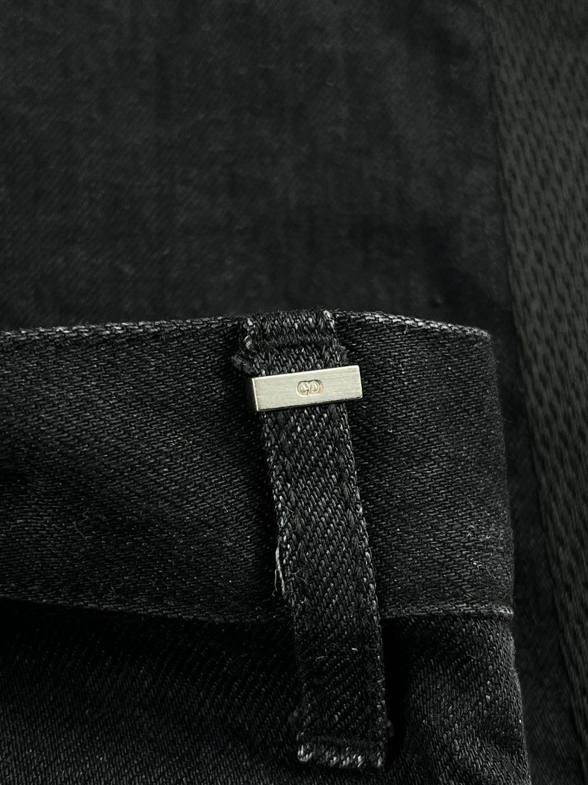 Dior AW10 Dior Homme MIJ Side Stripe Denim Jeans Black Size US 30 / EU 46 - 8 Thumbnail