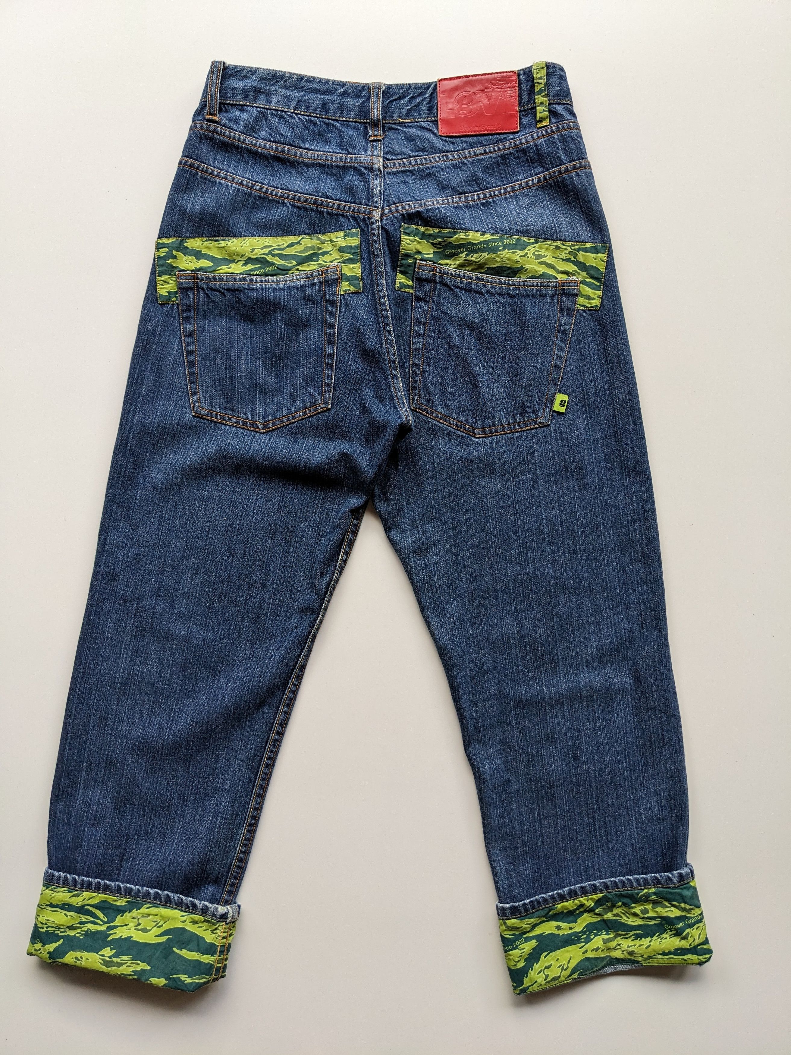 Japanese Brand Japanese brand Groover Grand camo jeans Size US 29 - 3 Thumbnail