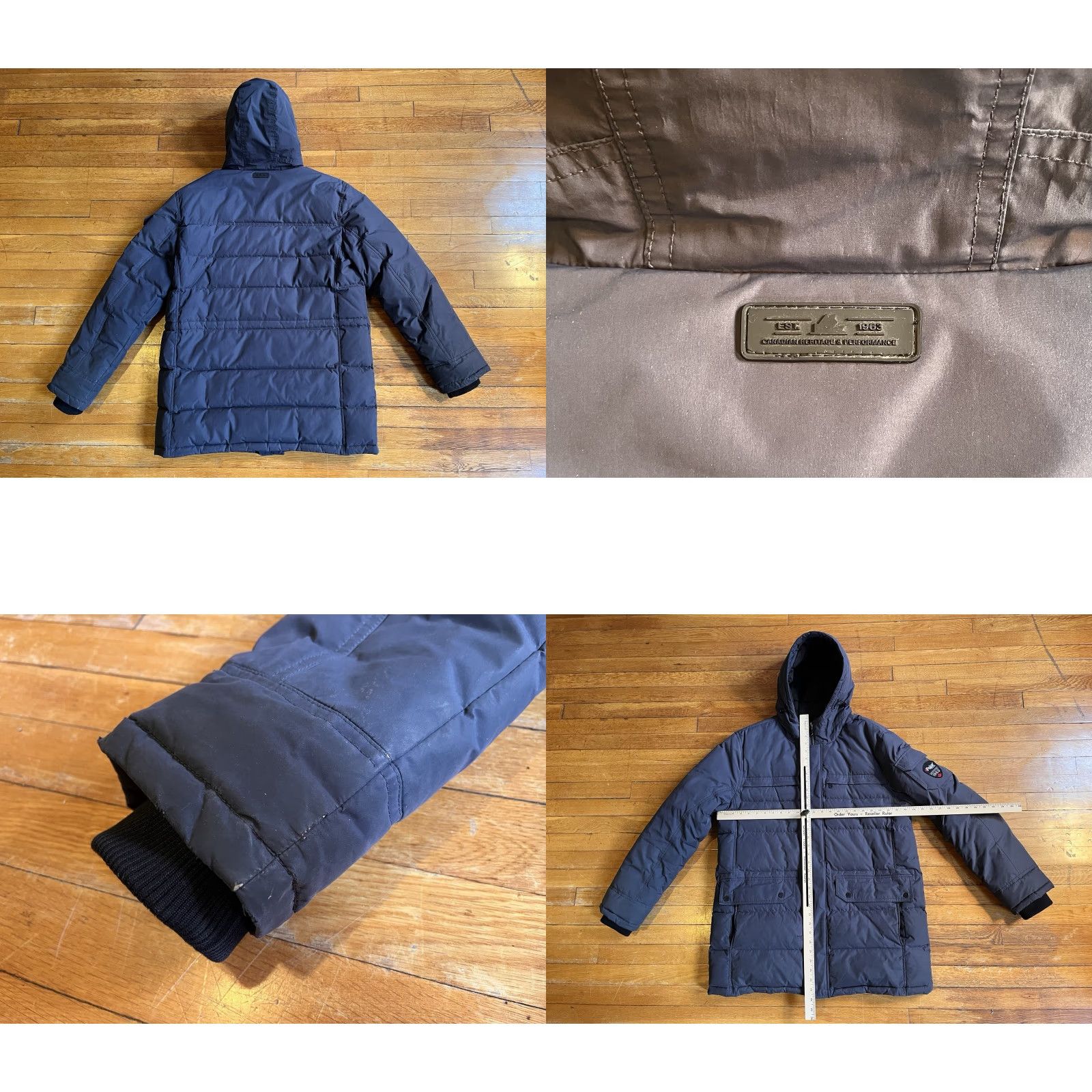 Pajar Pajar Canada Down Winter Parka Jacket Men’s XL Gray Jacket Parka Regular Mens Down Winter Parka Jacket Gray XL Pajar Canada Down Winter Parka Size US XL / EU 56 / 4 - 9 Thumbnail