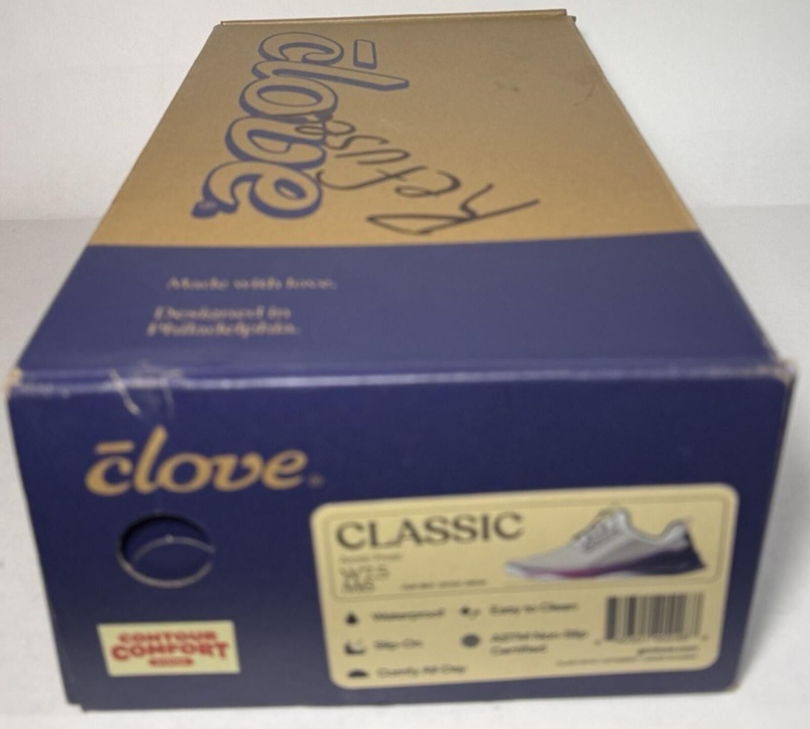CLOSED CLOVE Low Top Sneakers Artic Frost Healthcare Shoes Slip On Size US 7.5 / IT 37.5 - 7 Thumbnail