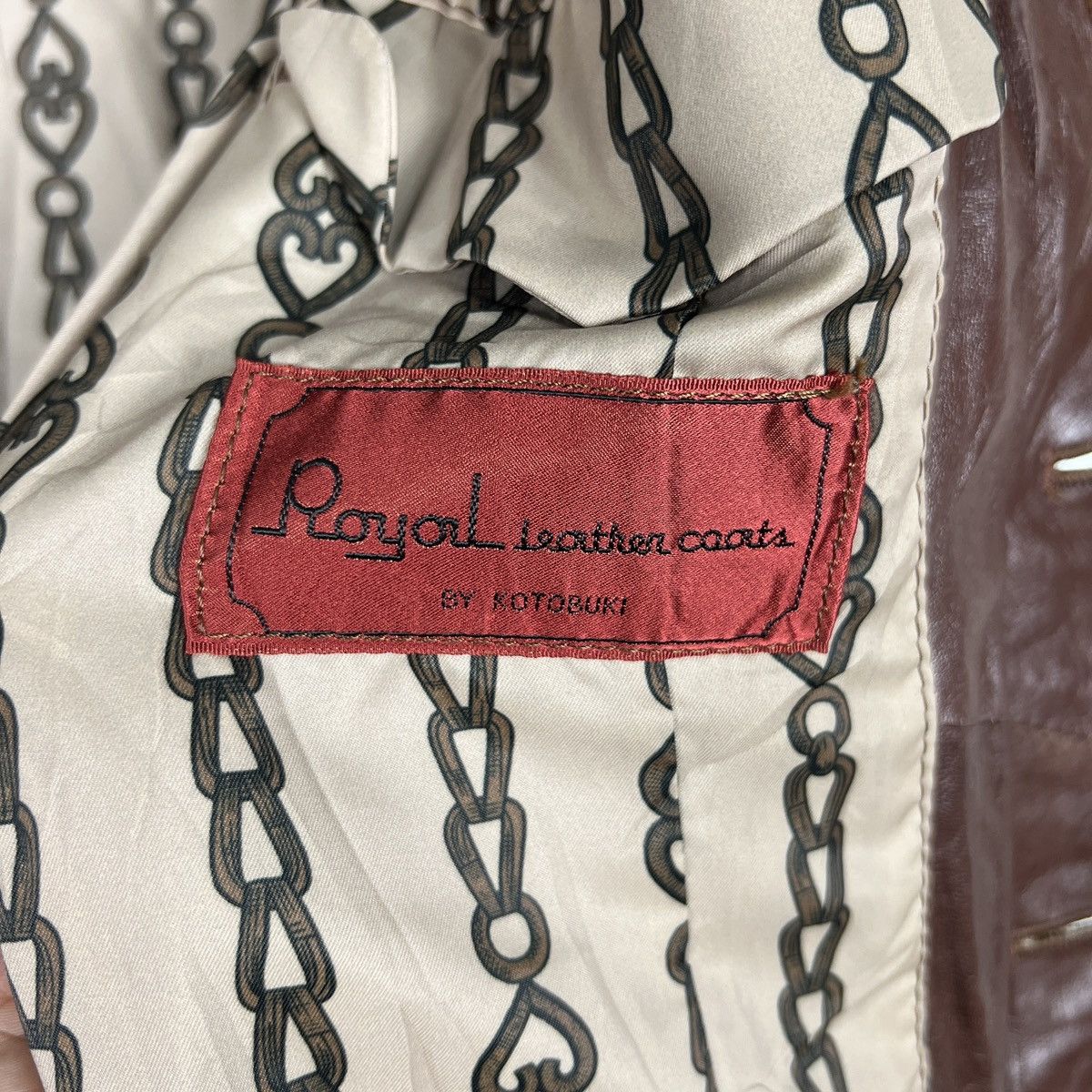 Japanese Brand 🔥 VINTAGE ROYAL LEATHER COATS BY KOTOKUMI MADE IN JAPAN Size US M / EU 48-50 / 2 - 15 Thumbnail