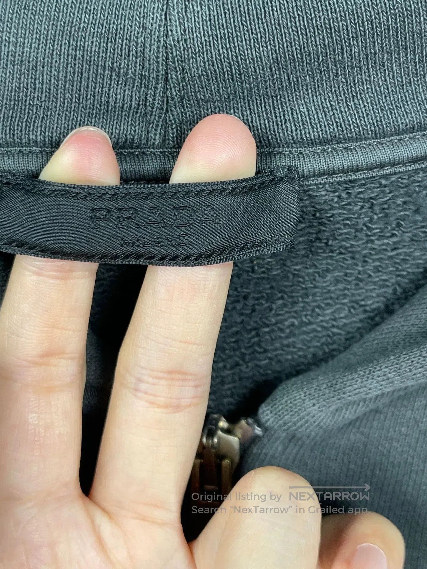 Prada Black Zip. Size US L / EU 52-54 / 3 - 6 Thumbnail