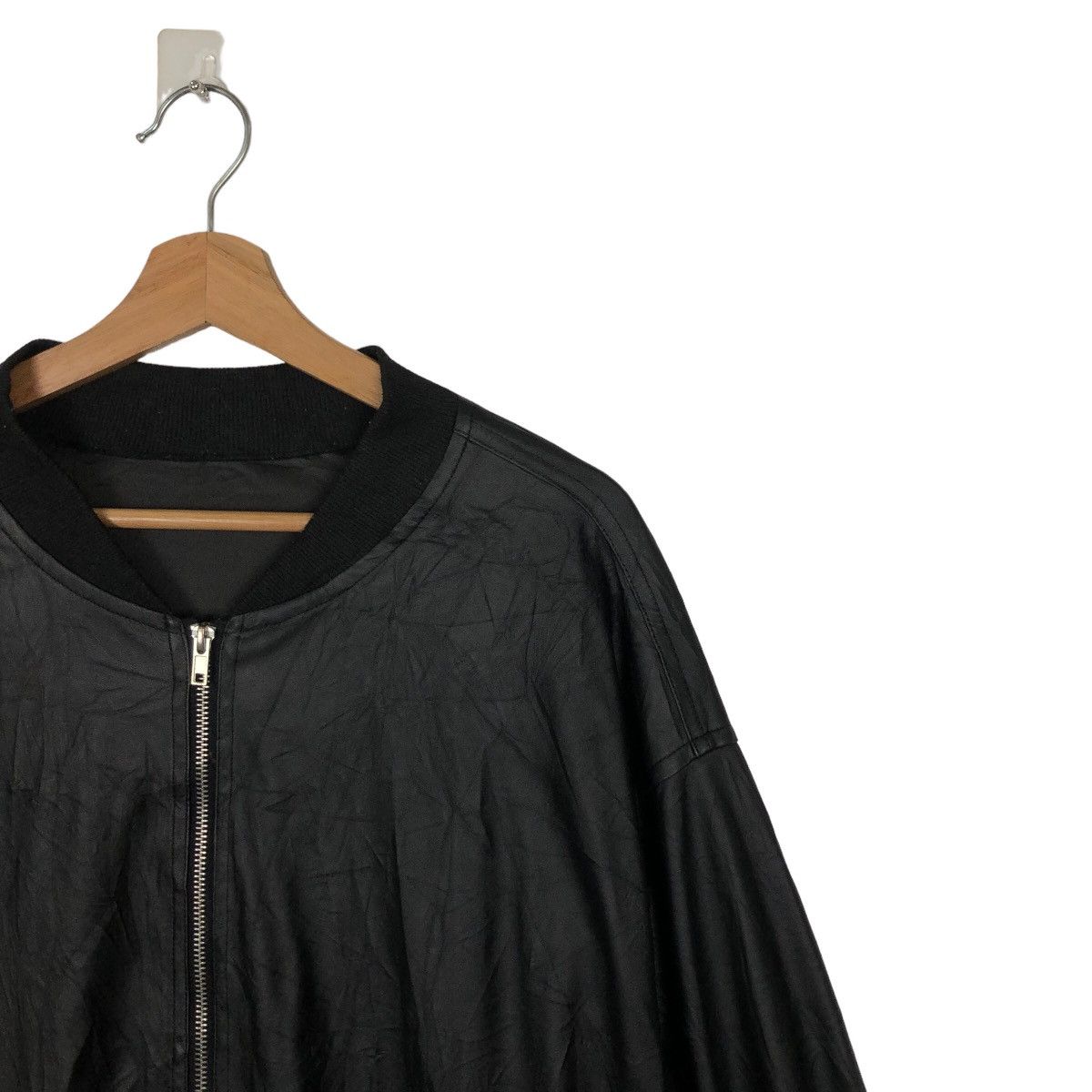 Japanese Brand VINTAGE BOMBER JACKET SATIN SUREVE ISSEY MIYAKE Size US L / EU 52-54 / 3 - 5 Thumbnail
