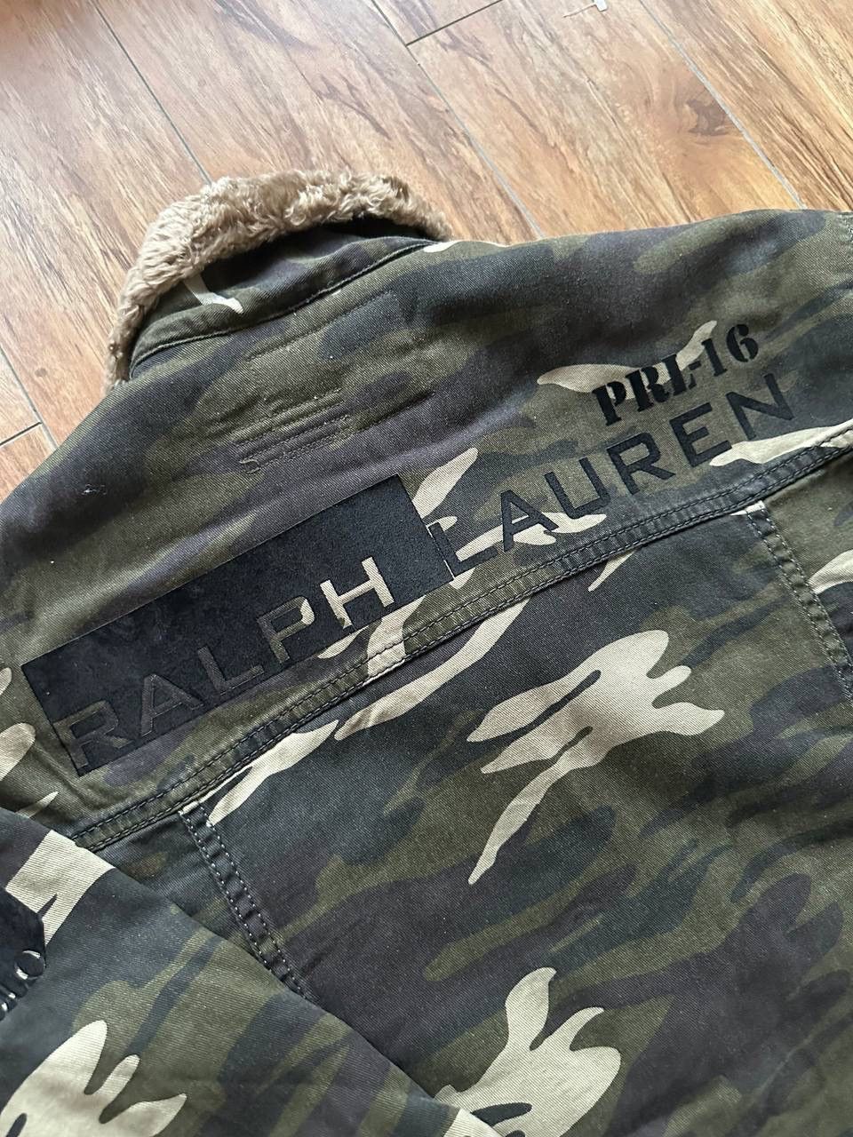 Polo Ralph Lauren PRL-16 Ralph Lauren Denim + Supply Camo Bomber Fur Jacket Size US M / EU 48-50 / 2 - 4 Thumbnail