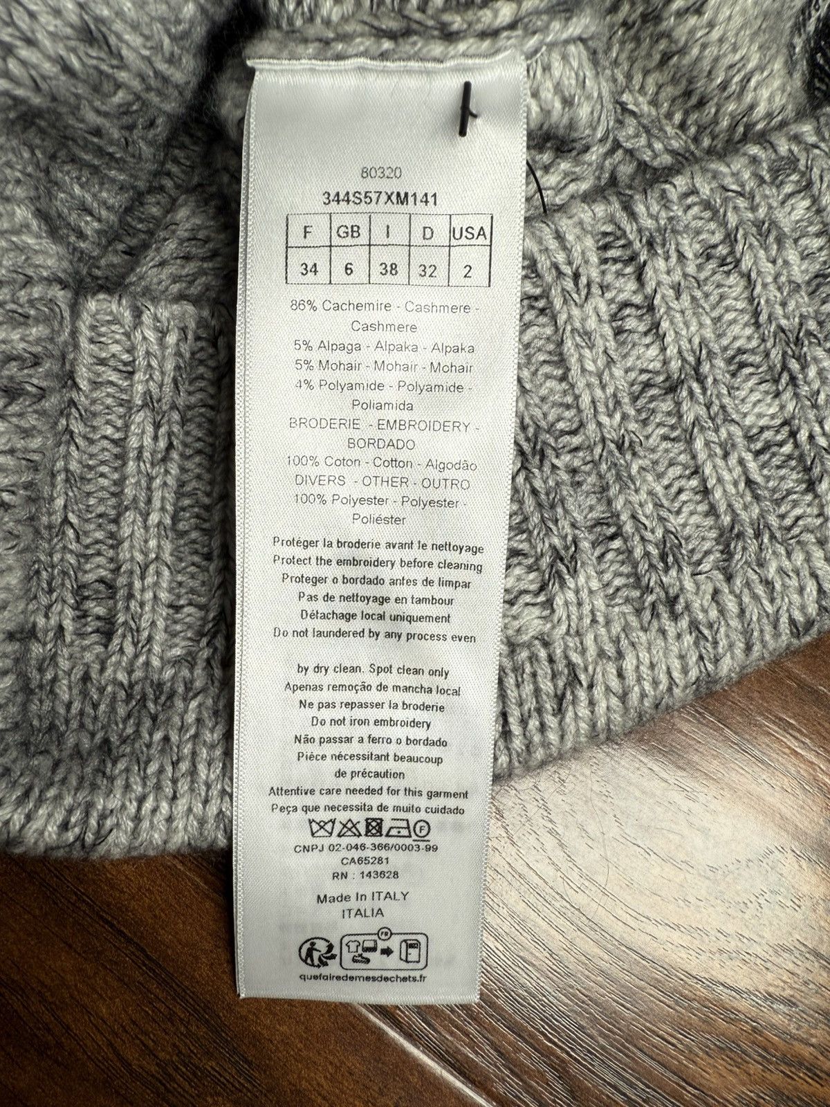Dior Authentic Christian Dior by John Galliano sweater pullover Size XS / US 0-2 / IT 36-38 - 11 Thumbnail