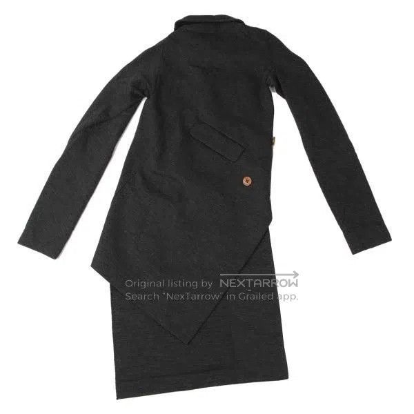 Comme des Garcons Comme des Garcons Dark gray vintage inclined placket desig Size M / US 6-8 / IT 42-44 - 3 Thumbnail