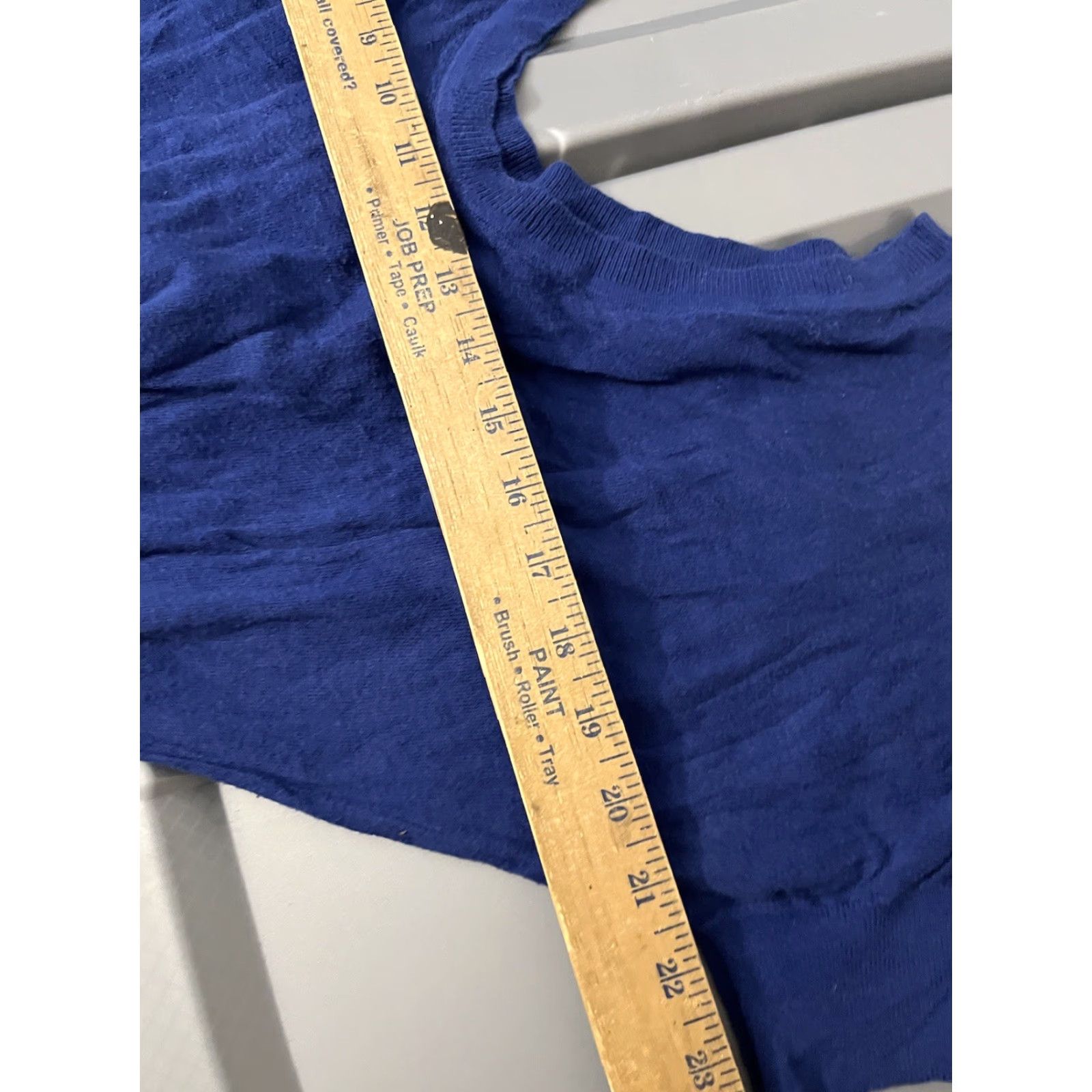 Express Express Blouse XS Blue V-Neck Drapey Dolman Short Sleeve Stretch Womens Shirt 90s? (if applicable) Mens? Size XS / US 0-2 / IT 36-38 - 5 Thumbnail