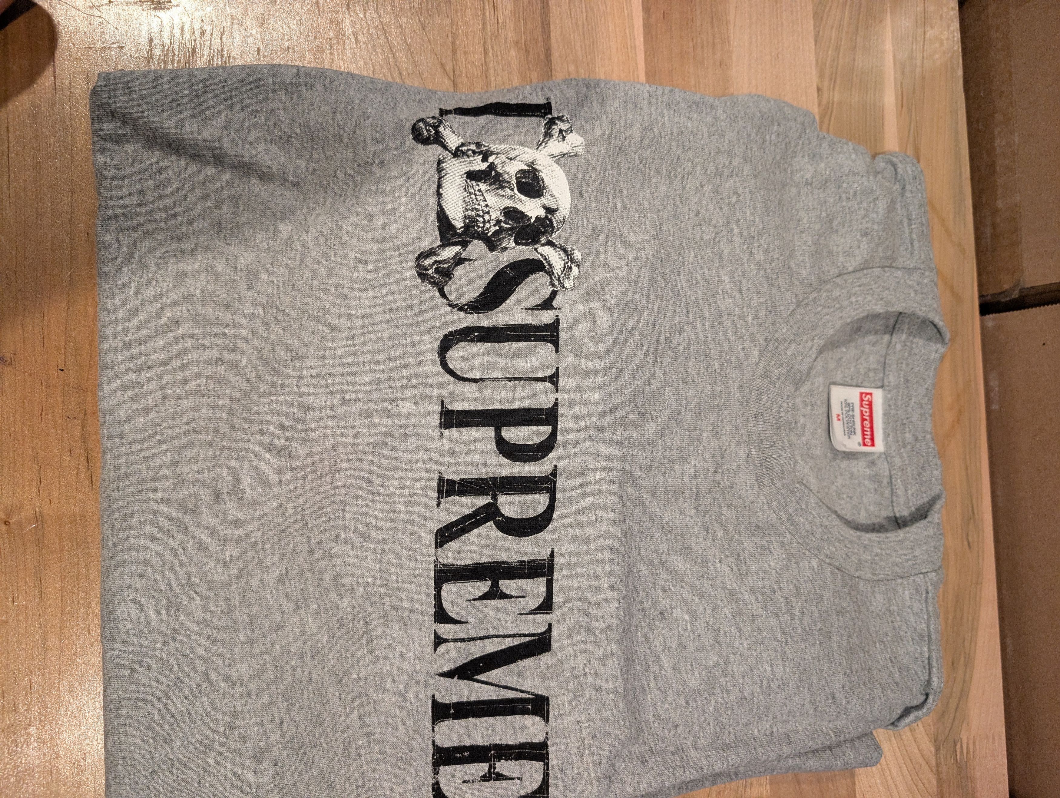Supreme Brand New Supreme Skull tee size Medium Size US M / EU 48-50 / 2 - 3 Thumbnail