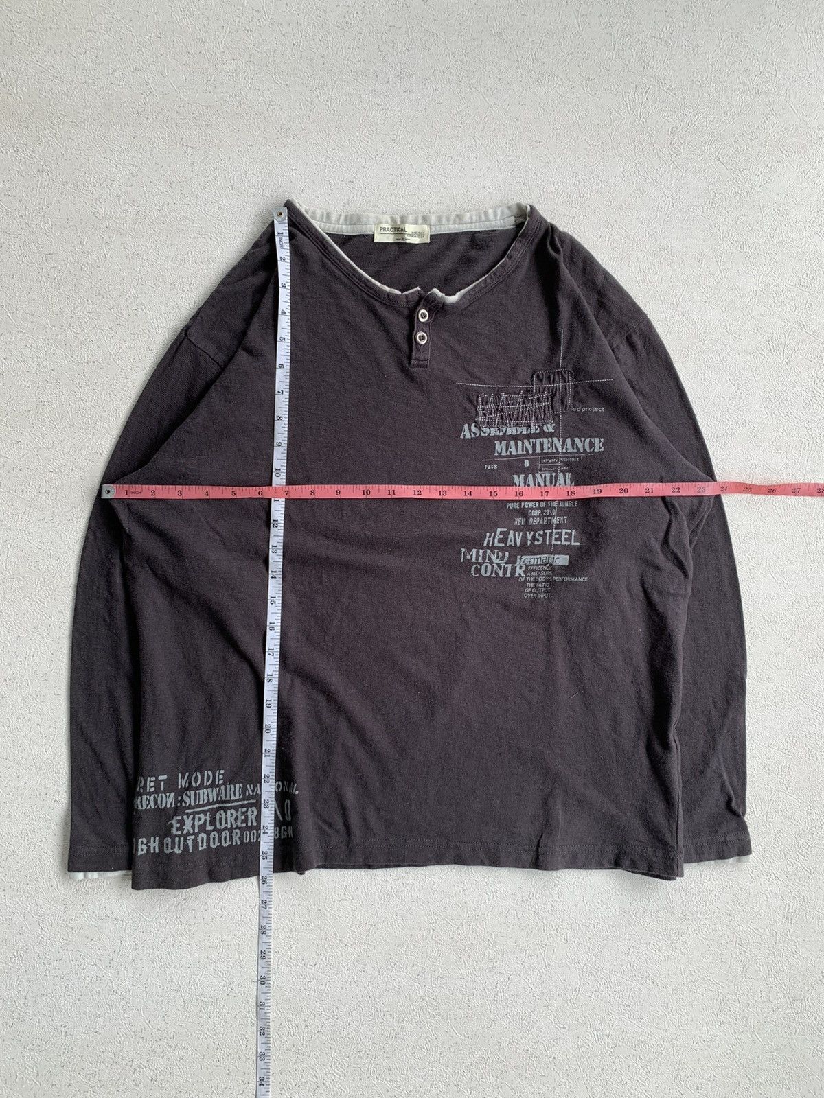 Kapital Sick Faded Practical Sasiko Patchwork Kapital Inspired Size US XXL / EU 58 / 5 - 2 Thumbnail