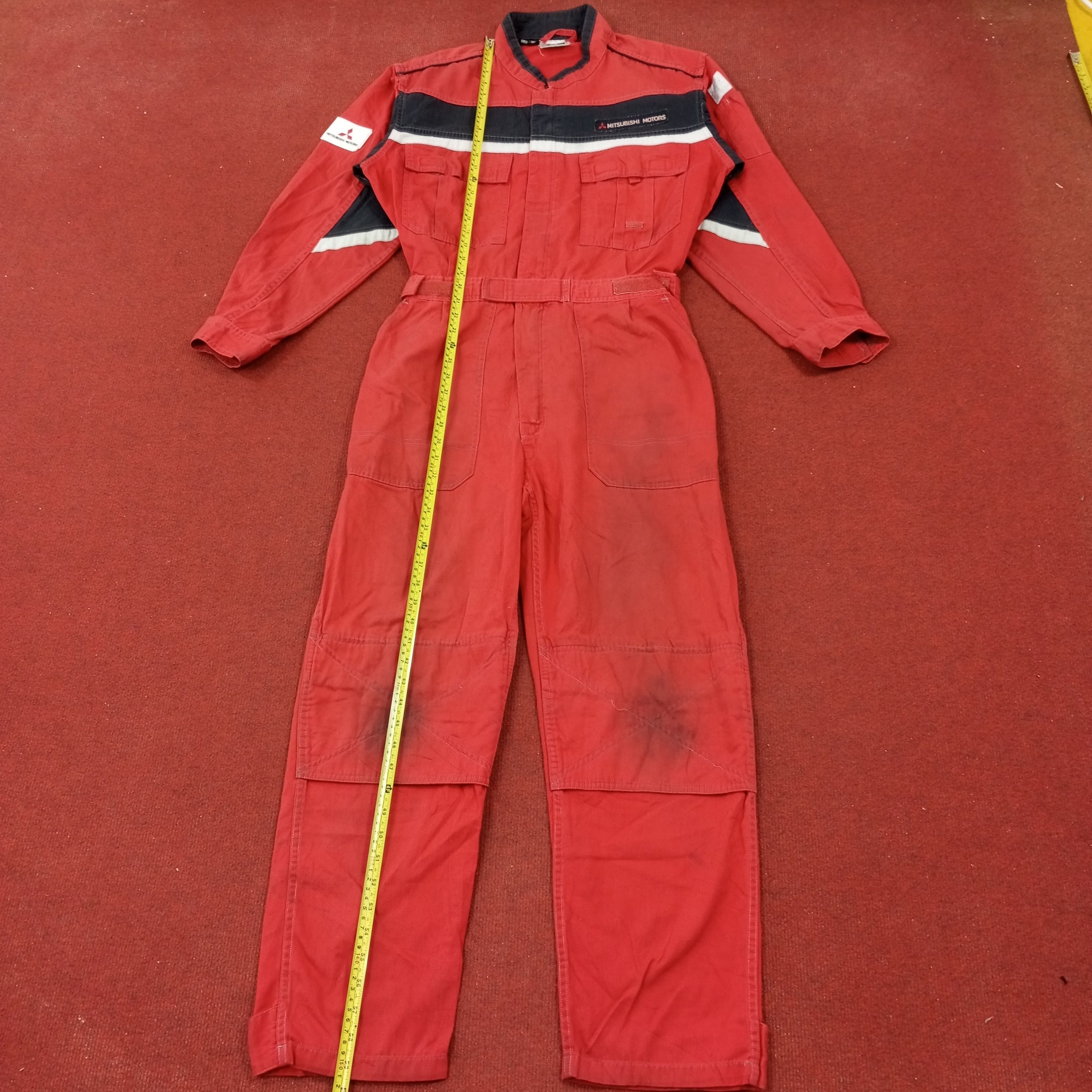 Japanese Brand × Vintage Mitsubishi Motors Japanese Workwear Coverall Jacket Size US M / EU 48-50 / 2 - 7 Thumbnail