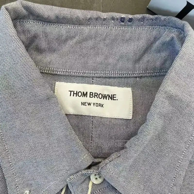 Thom Browne Thom Browne Light Blue Long Sleeve Shirt . Size US M / EU 48-50 / 2 - 5 Thumbnail