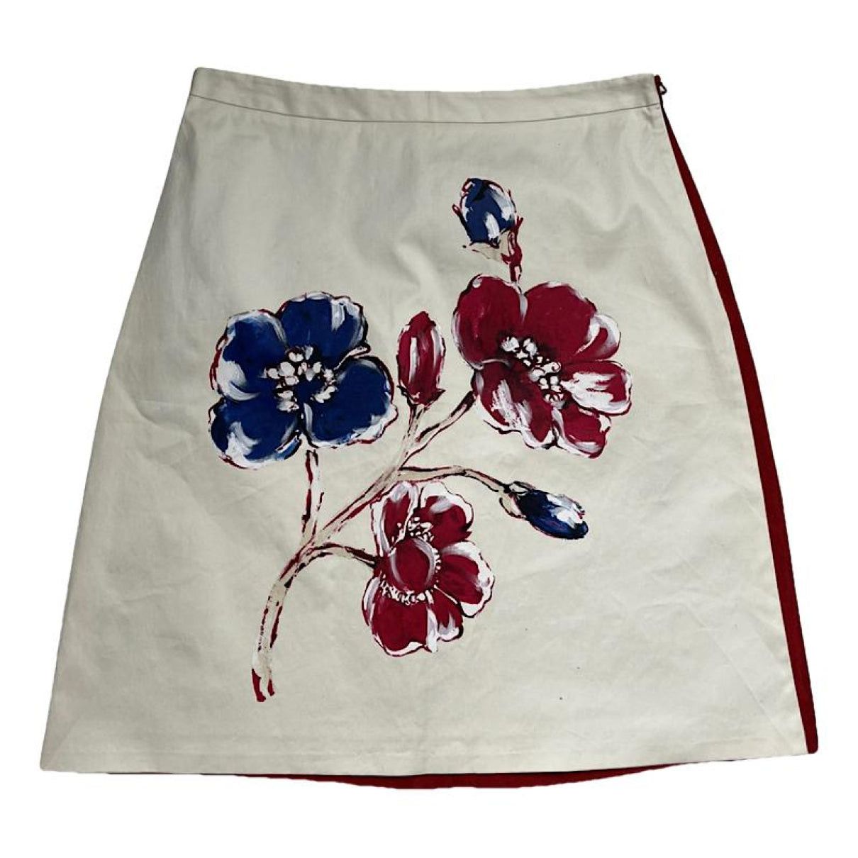Other Moschino Cheap And Chic Multicolour Cotton - Elasthane Skirt Size 36" / US 14 / IT 50 - 1 Thumbnail