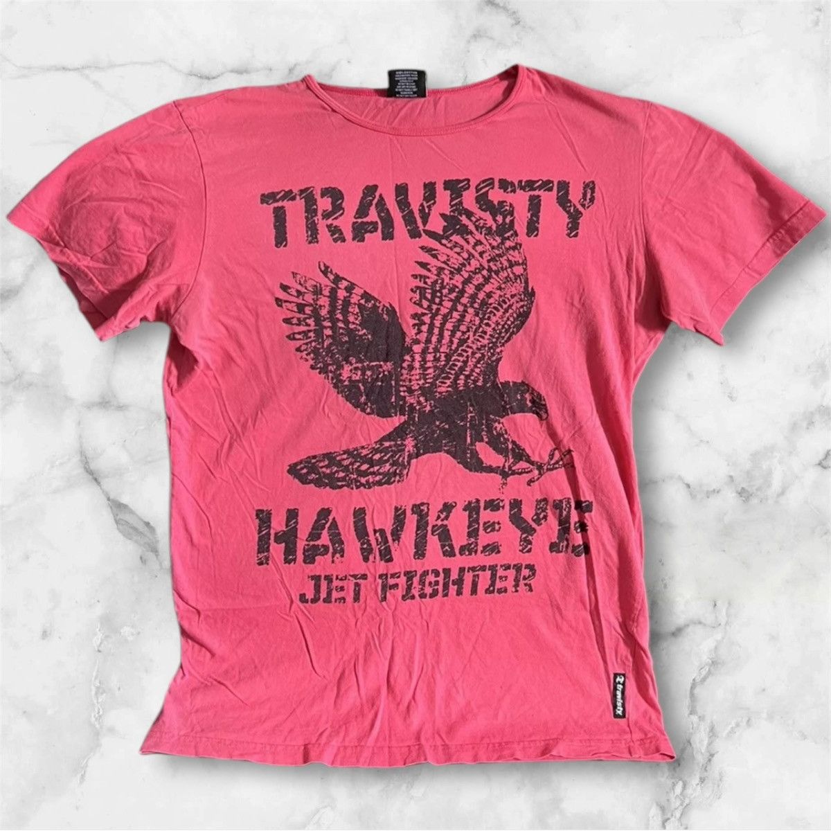Other Travisty Eagle Streetwear T-Shirt L Pink-Red Size US L / EU 52-54 / 3 - 2 Thumbnail