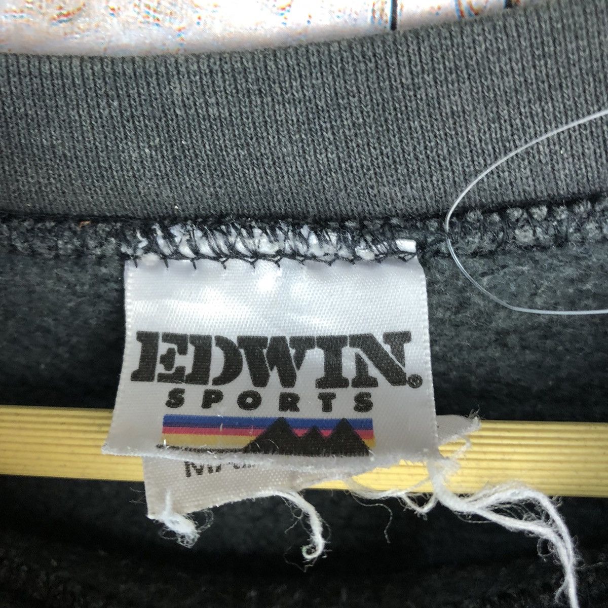 Edwin Edwin Sport Black faded Sweatshirt #A698 Size US M / EU 48-50 / 2 - 7 Thumbnail