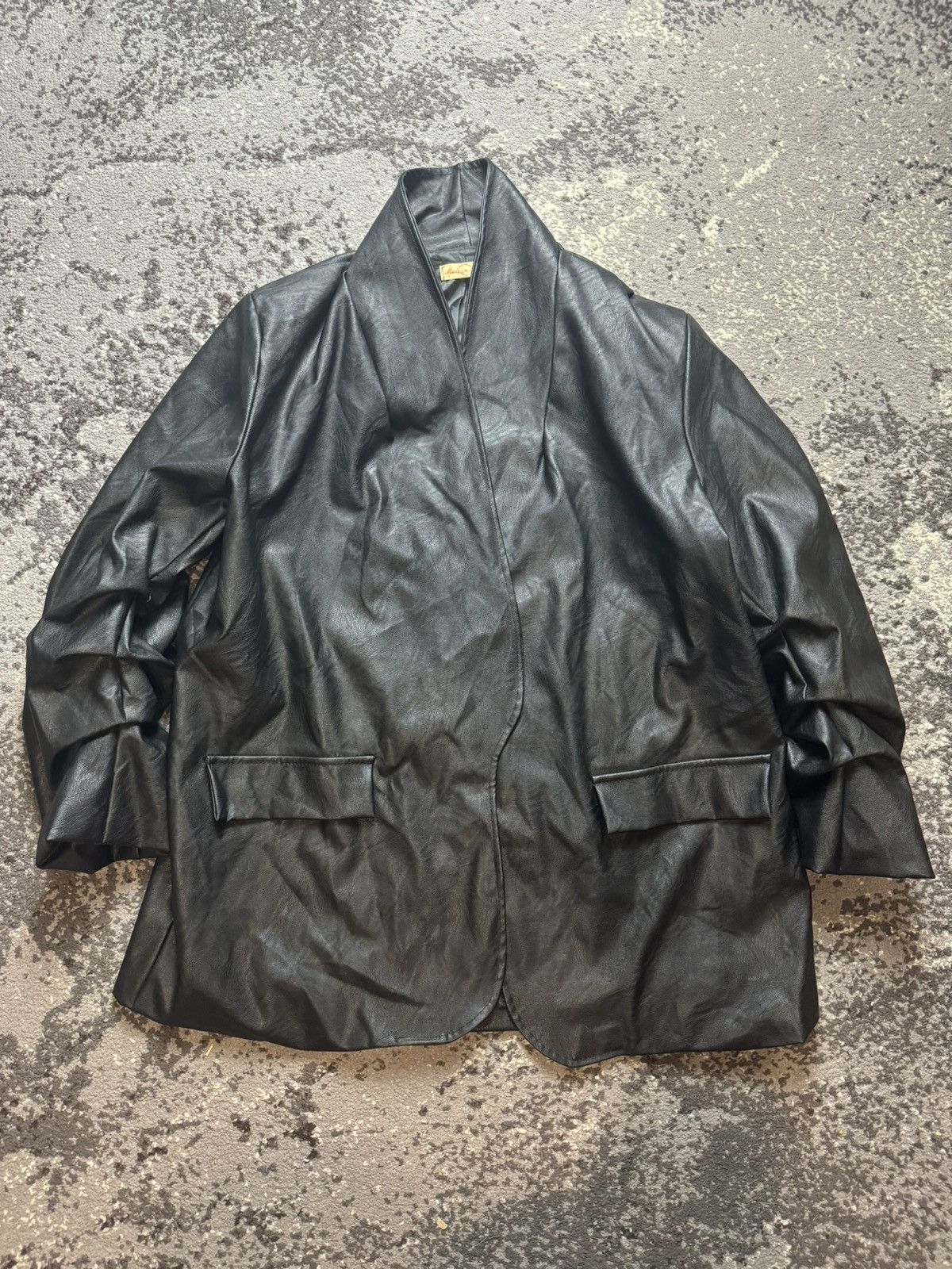 If Six Was Nine × Vintage Vintage Y2K Leather Opium aoerns Style Leather Jacket Size US S / EU 44-46 / 1 - 1 Thumbnail
