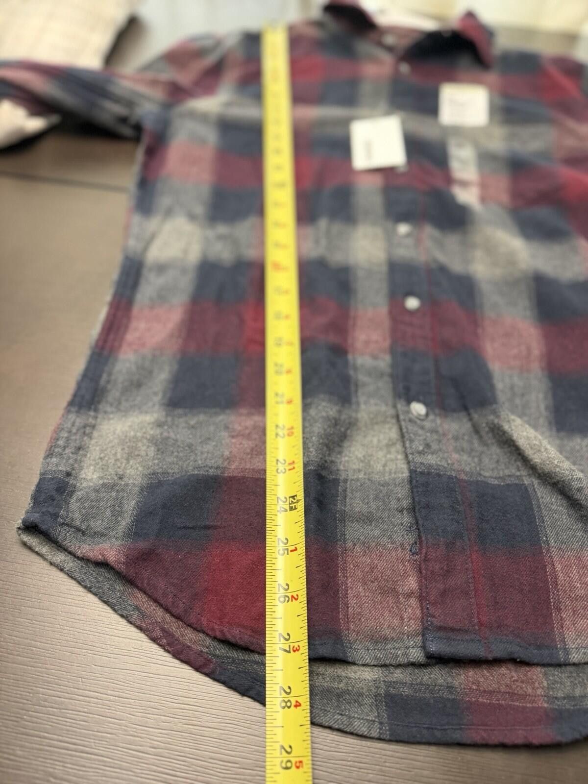 Sonoma 4 Sonoma Men’s Flannel Shirt Lot XS Plaid Button Up Size US XS / EU 42 / 0 - 2 Thumbnail