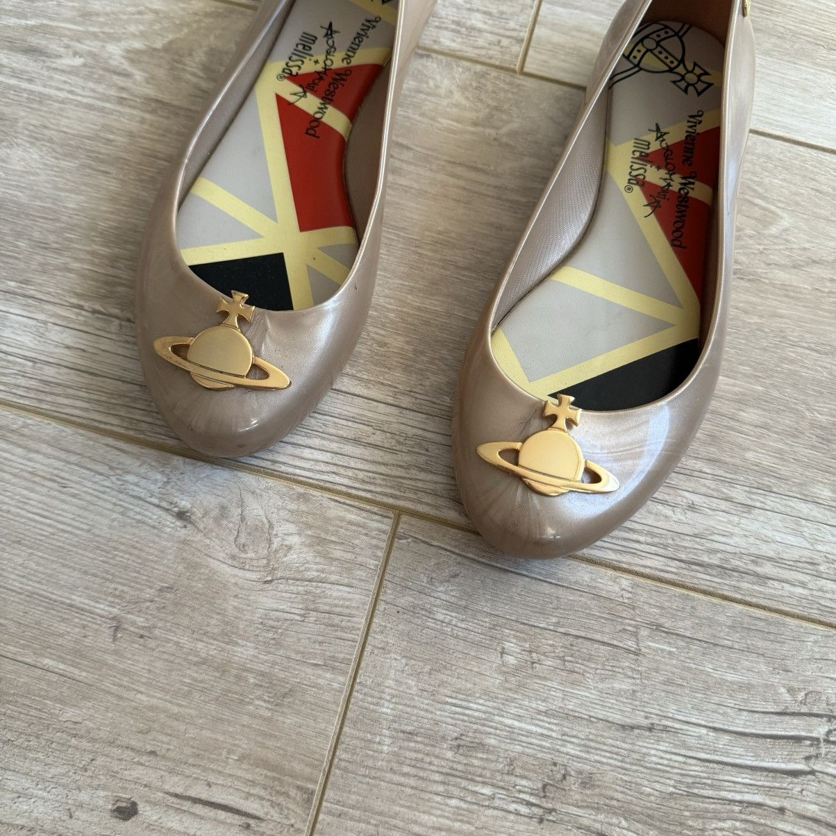 Melissa × Vivienne Westwood Vivienne Westwood Mellisa Ballet Flats Size US 6 / IT 36 - 4 Thumbnail