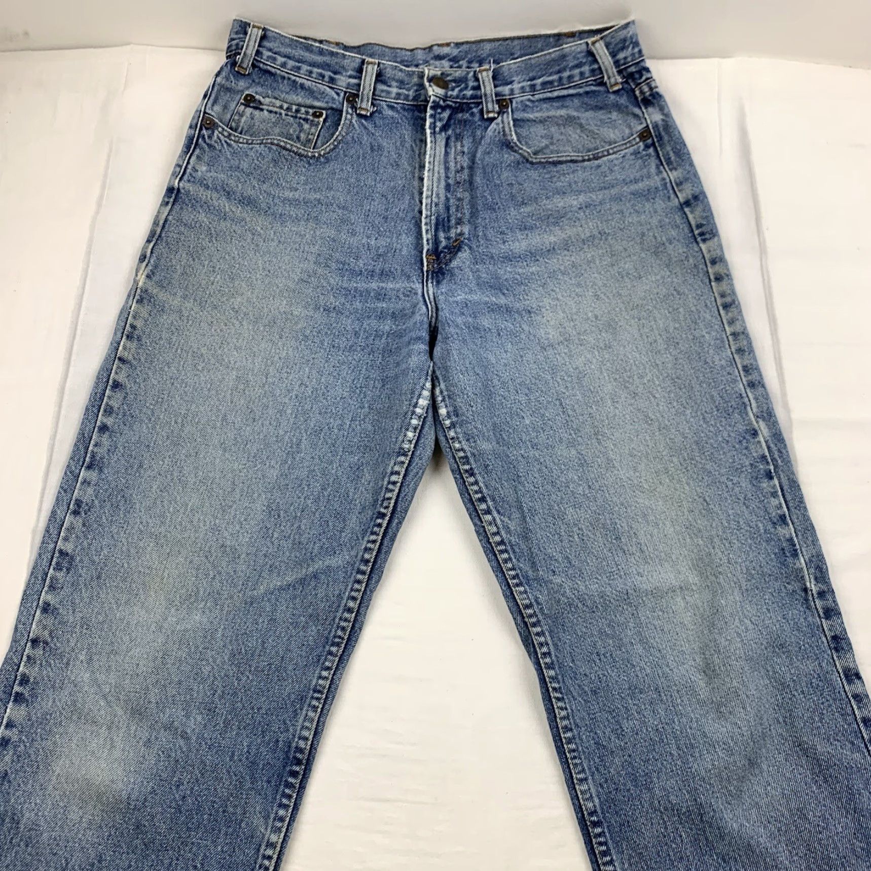 Gap VINTAGE Gap Jeans Men 31x30 Blue Denim 90s Grunge Y2K Street Urban Straight Jeans Size US 31 - 2 Thumbnail