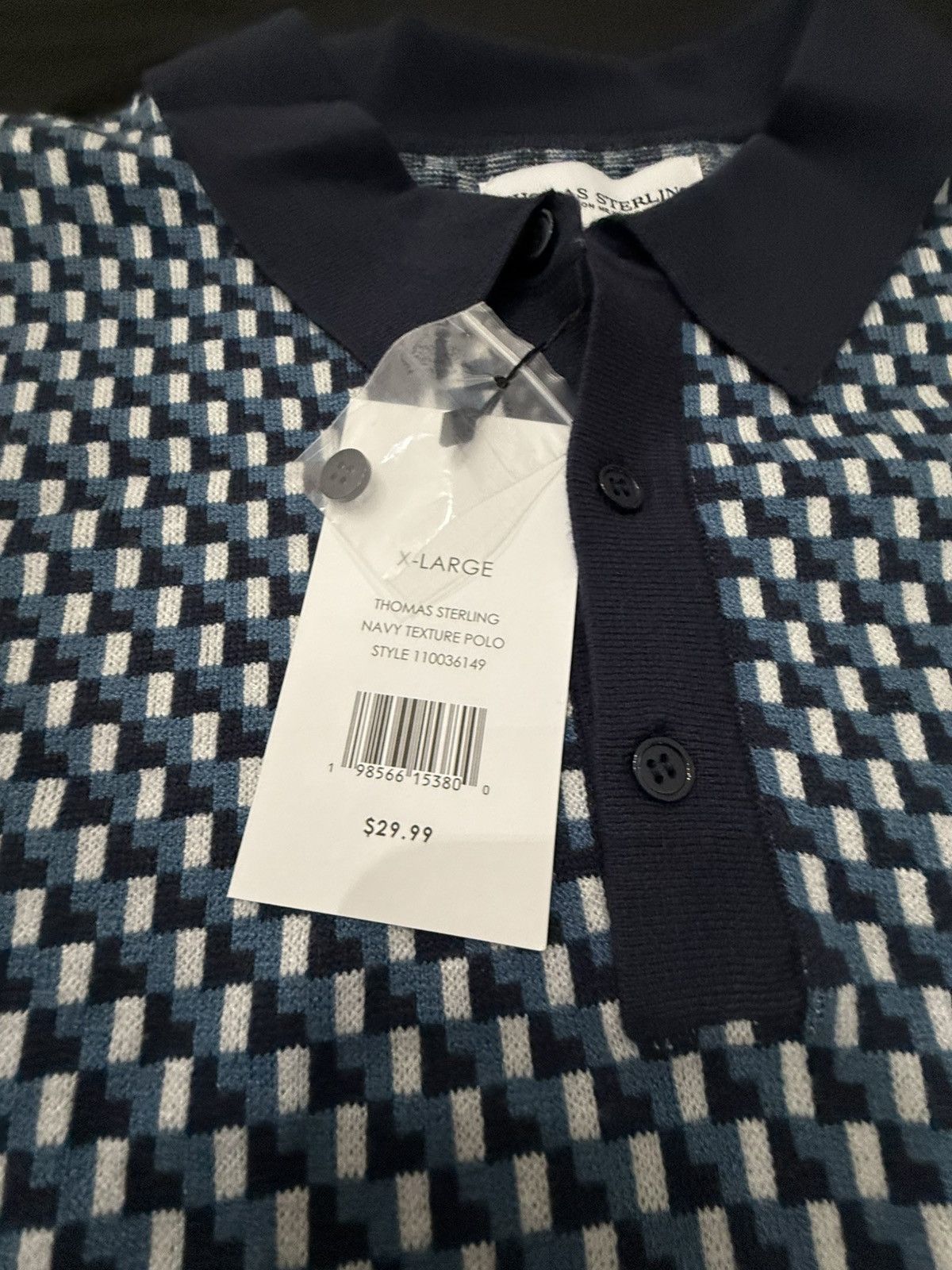 Other Brand new Thomas Sterling blue polo size XL Size US XL / EU 56 / 4 - 2 Thumbnail