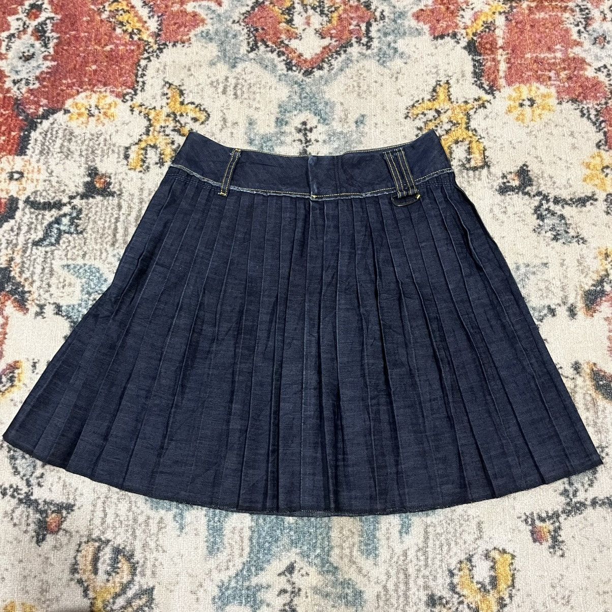 Diesel Pleated denim skirt Size 29" - 1 Thumbnail