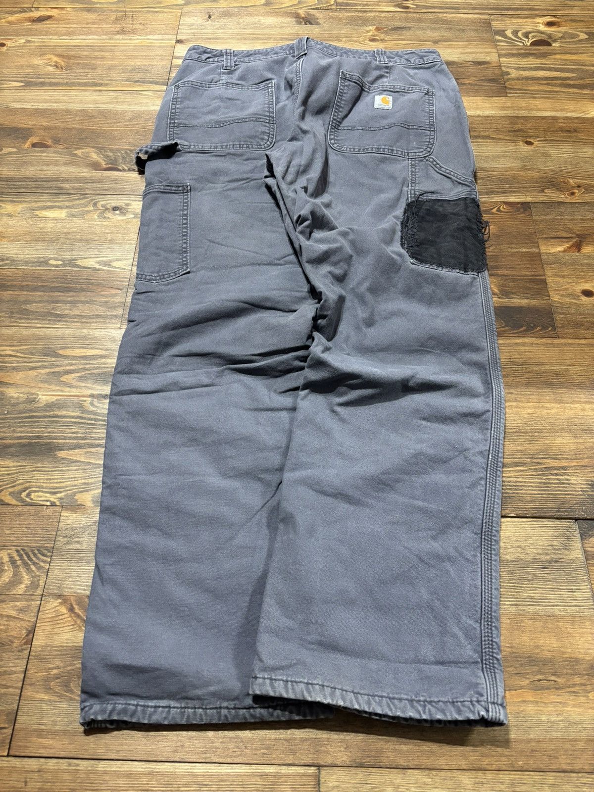 Carhartt × Vintage Vintage carpenter single knee baggy insulated Carhartt pants Size US 32 / EU 48 - 1 Thumbnail