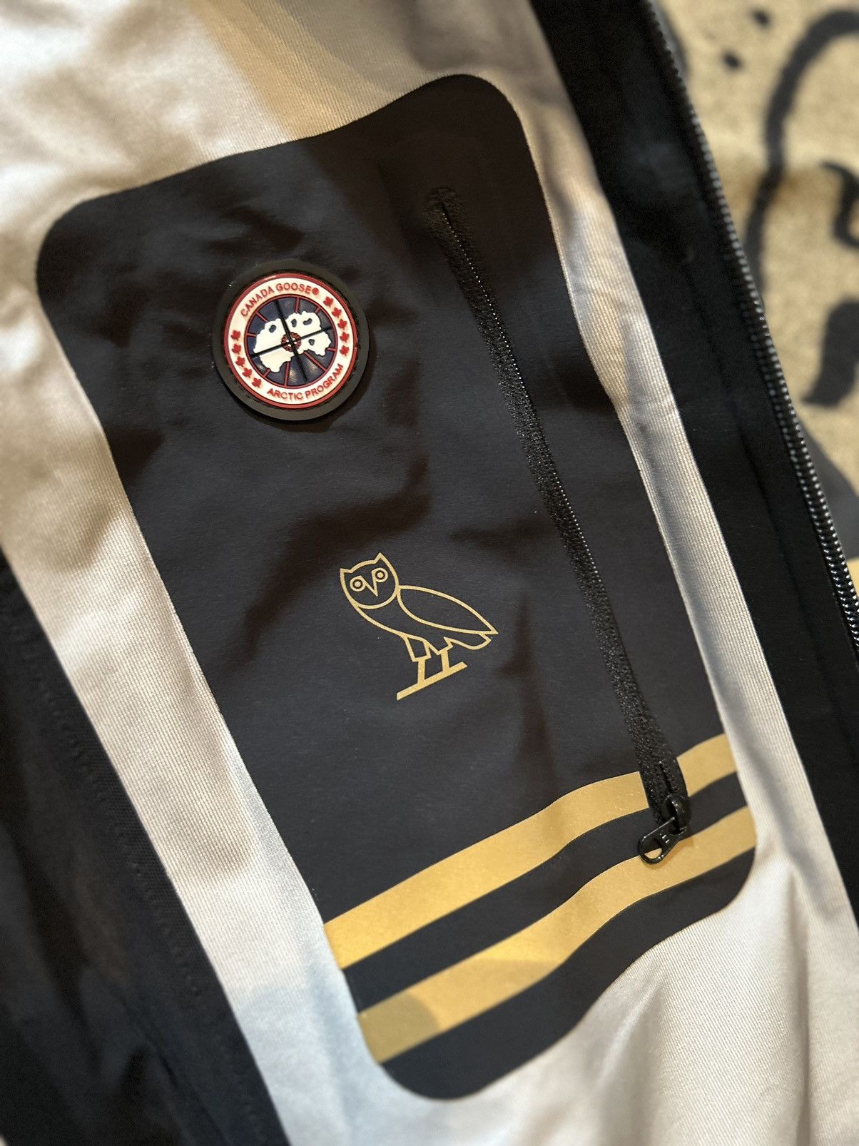 Canada Goose × Drake × October's Very Own 2017 CANADA GOOSE x OVO Timber Shell Jacket Size US XL / EU 56 / 4 - 16 Thumbnail