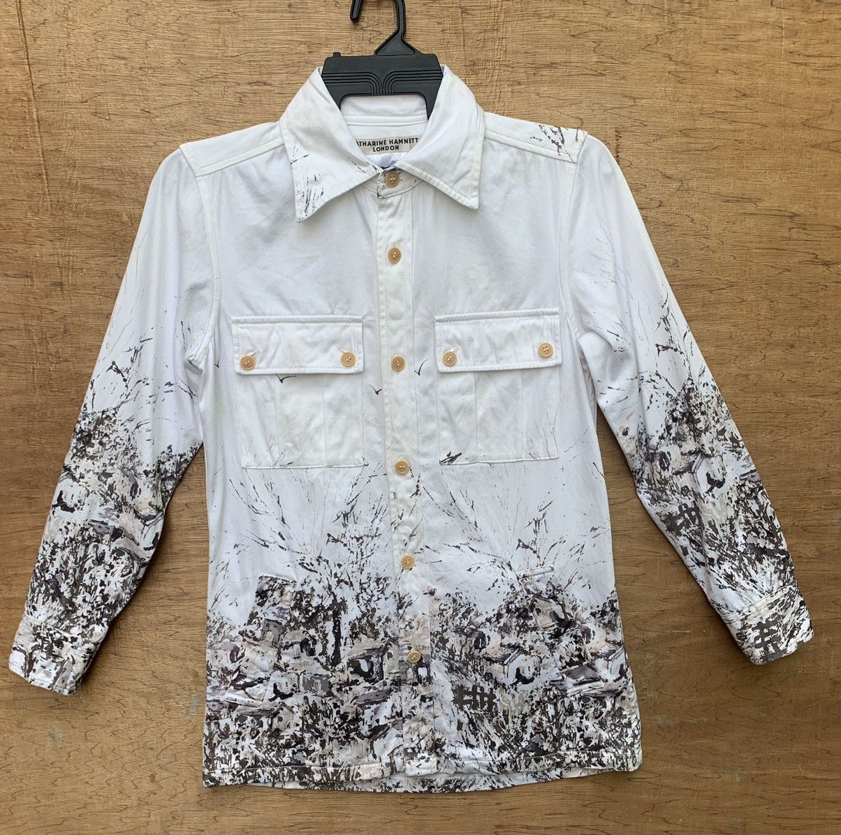 Katharine Hamnett London Katharine Hamnett London View Print Button Ups Shirt Size US M / EU 48-50 / 2 - 5 Thumbnail