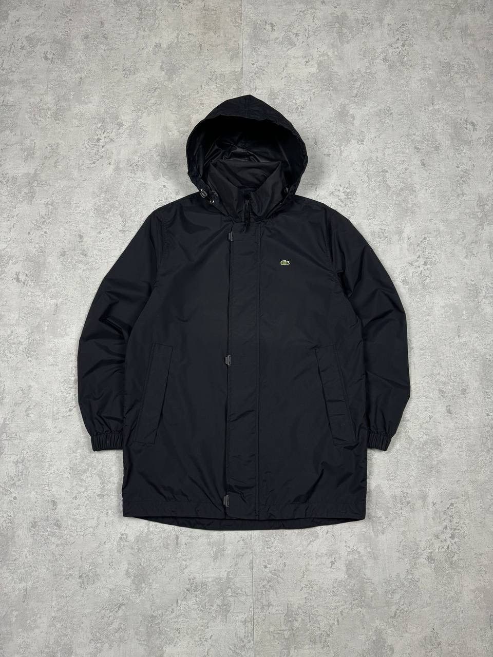Vintage Lacoste Light Jacket Parka Black Size 50/3