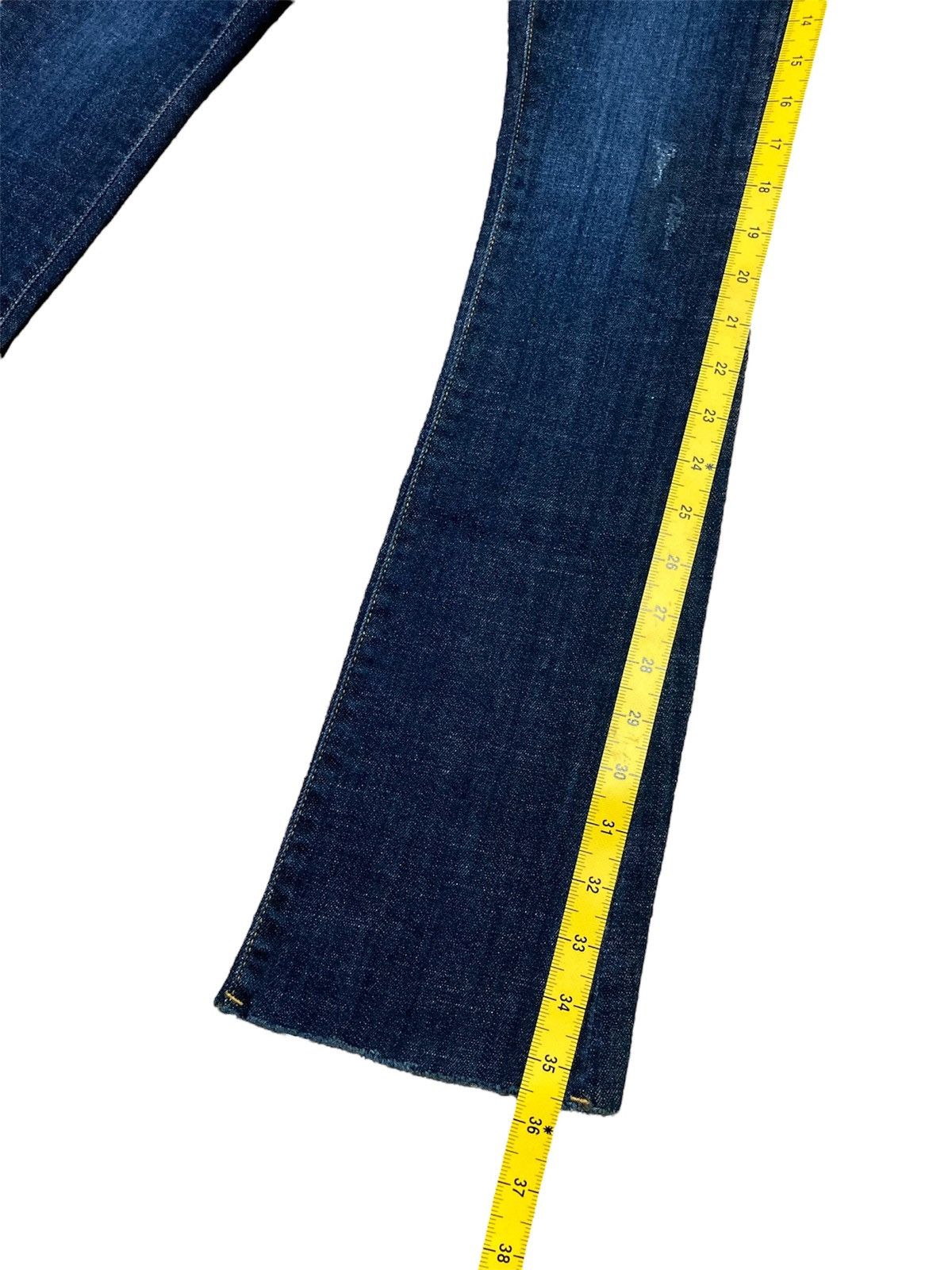 Acne Studios Cropped Bootcut Jeans Size 28" / US 6 / IT 42 - 13 Thumbnail
