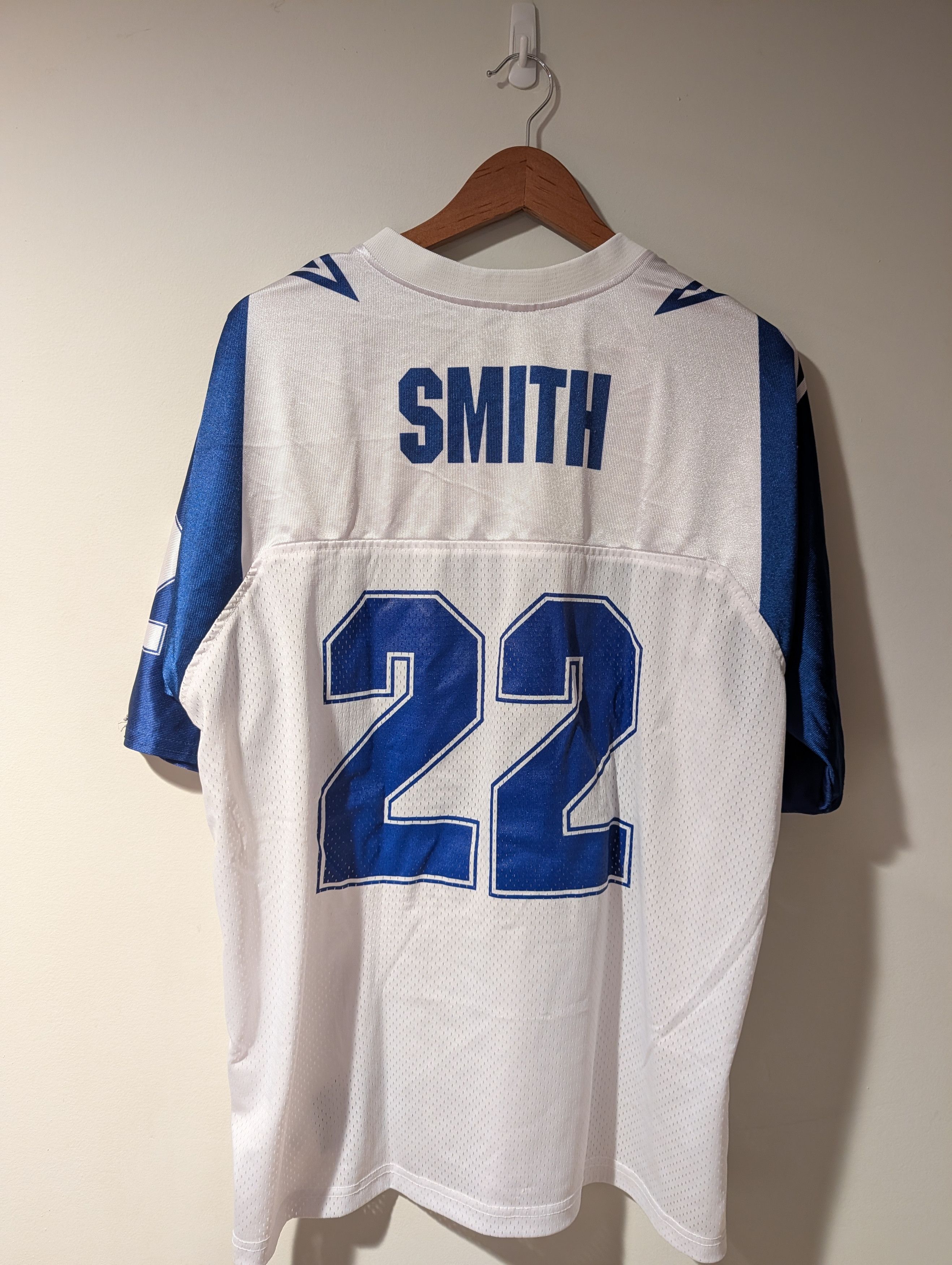 NFL VTG 90s Dallas Cowboys Emmitt Smith Apex NFL Football Jersey Size US L / EU 52-54 / 3 - 1 Thumbnail