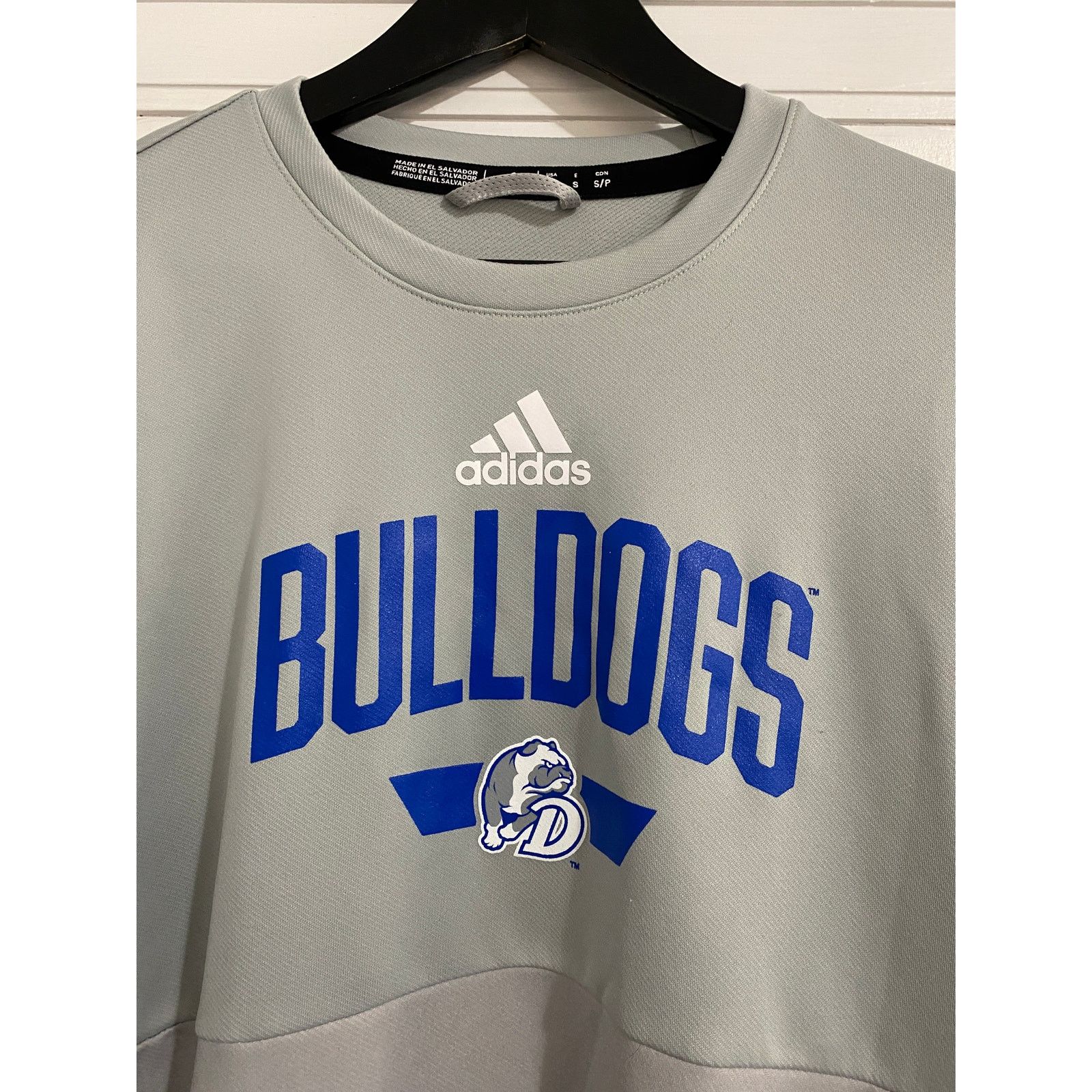 Adidas Drake Bulldogs Adidas Aeroready Crewneck Sweatshirt Size S Size US S / EU 44-46 / 1 - 2 Thumbnail